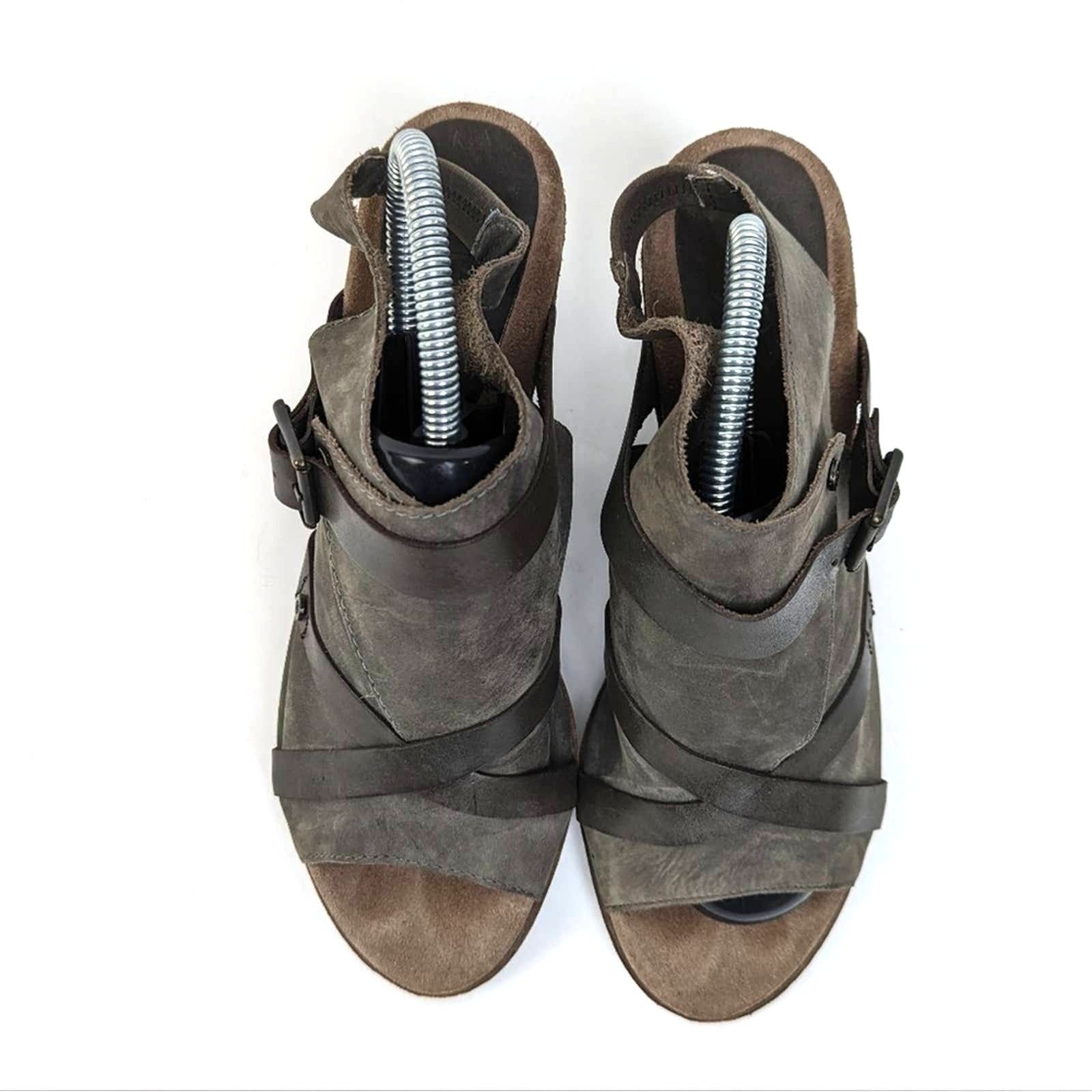 Designer OTBT Delhi Slingback Leather Pump Sandals- 8 Size US 8 / IT 38 - 4 Thumbnail