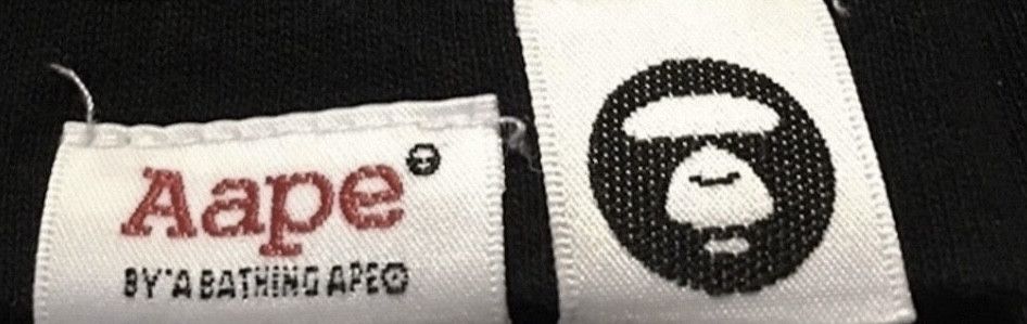Aape × Bape Bape Aape camo logo tee shirt Size US XL / EU 56 / 4 - 5 Thumbnail