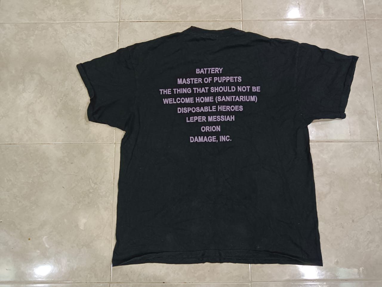 Band Tees × Metallica Metallica master of puppets Size US XL / EU 56 / 4 - 6 Thumbnail
