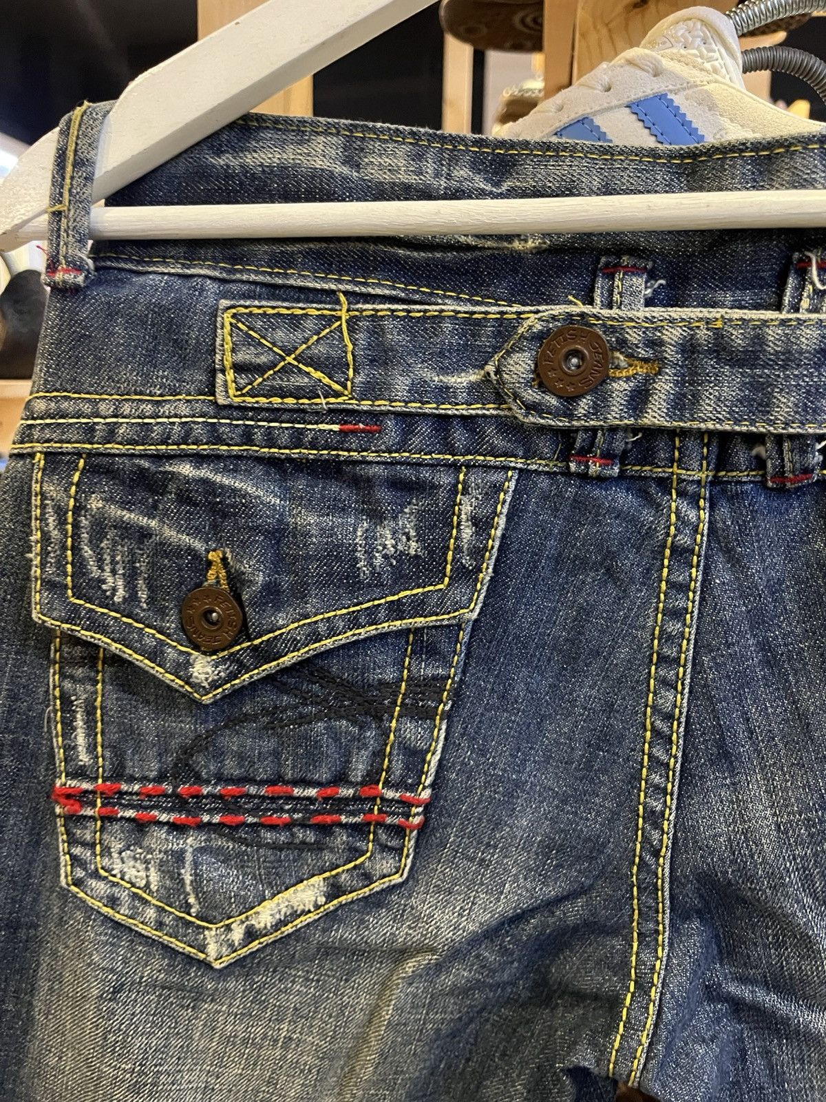 Vintage Vintage Fetish jeans Size US 27 - 11 Thumbnail