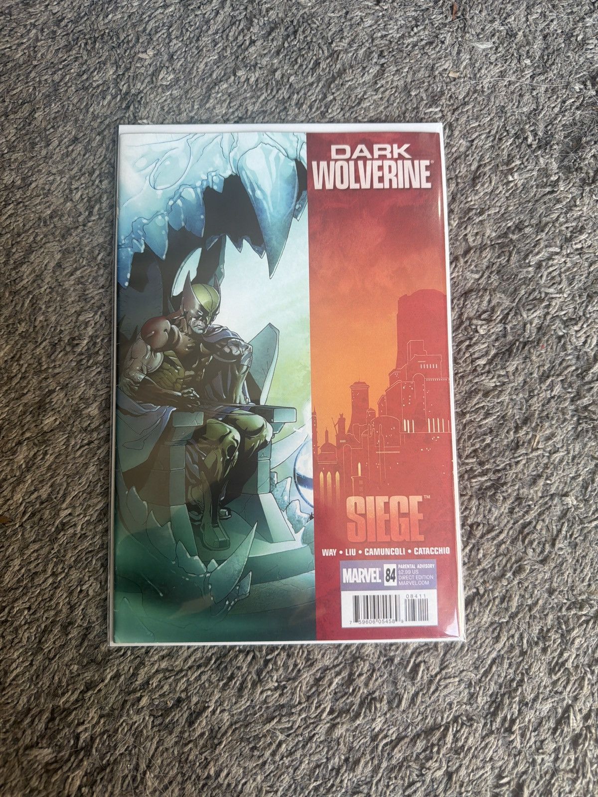 Marvel Comics 2010 Marvel Comics Dark Wolverine #84 Godlike Conclusion Size ONE SIZE - 1 Thumbnail