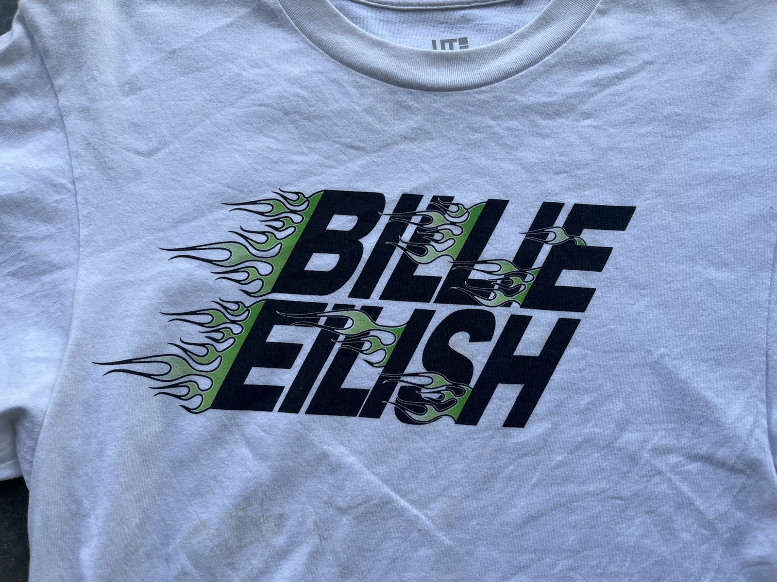 Band Tees × Billie Eilish × Uniqlo Boxy Billie Eilish Tee Size US S / EU 44-46 / 1 - 3 Thumbnail