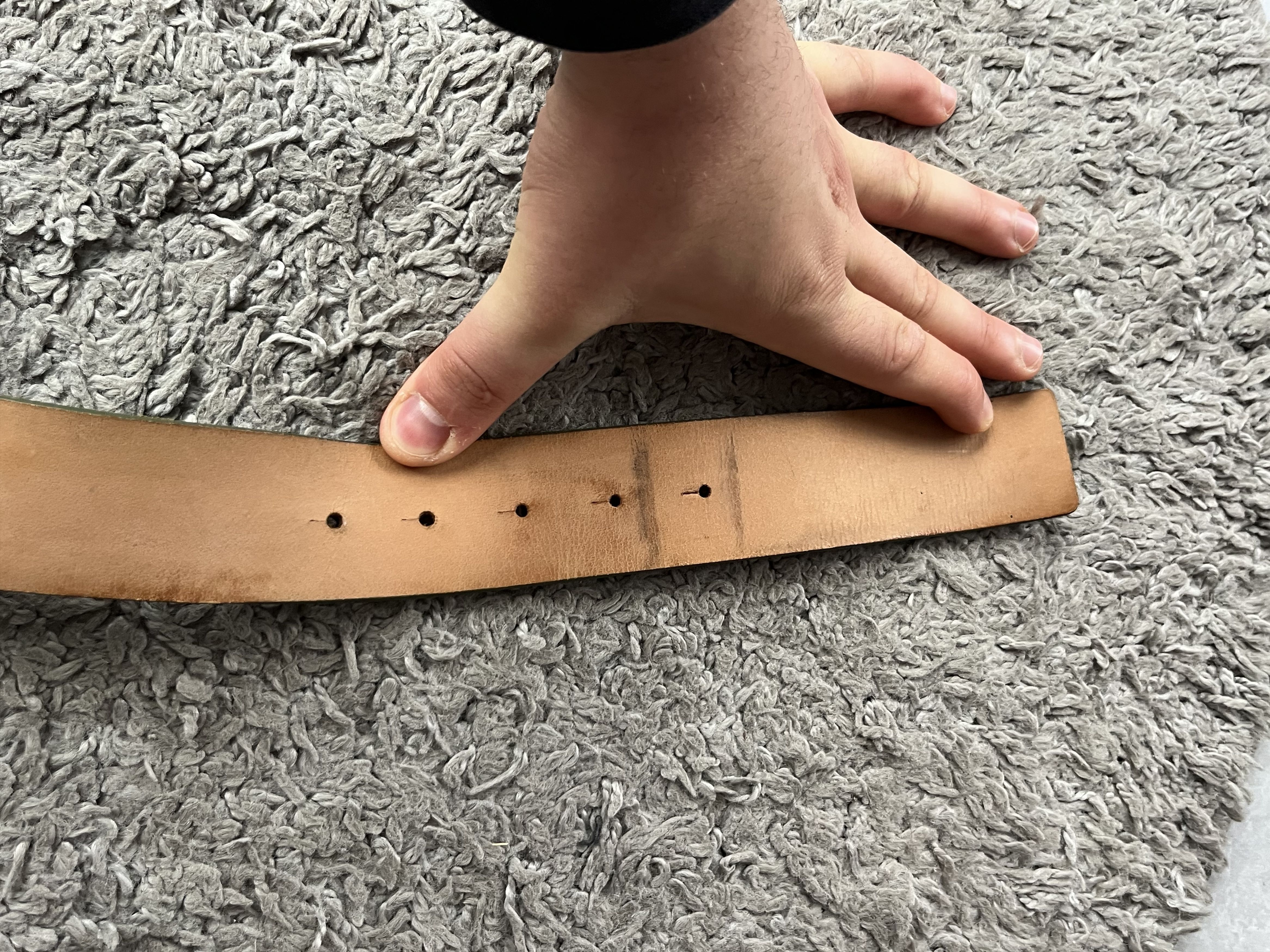 John Galliano Vintage John Galliano Leather Belt Gothic Punk Big Buckle Size ONE SIZE - 7 Thumbnail