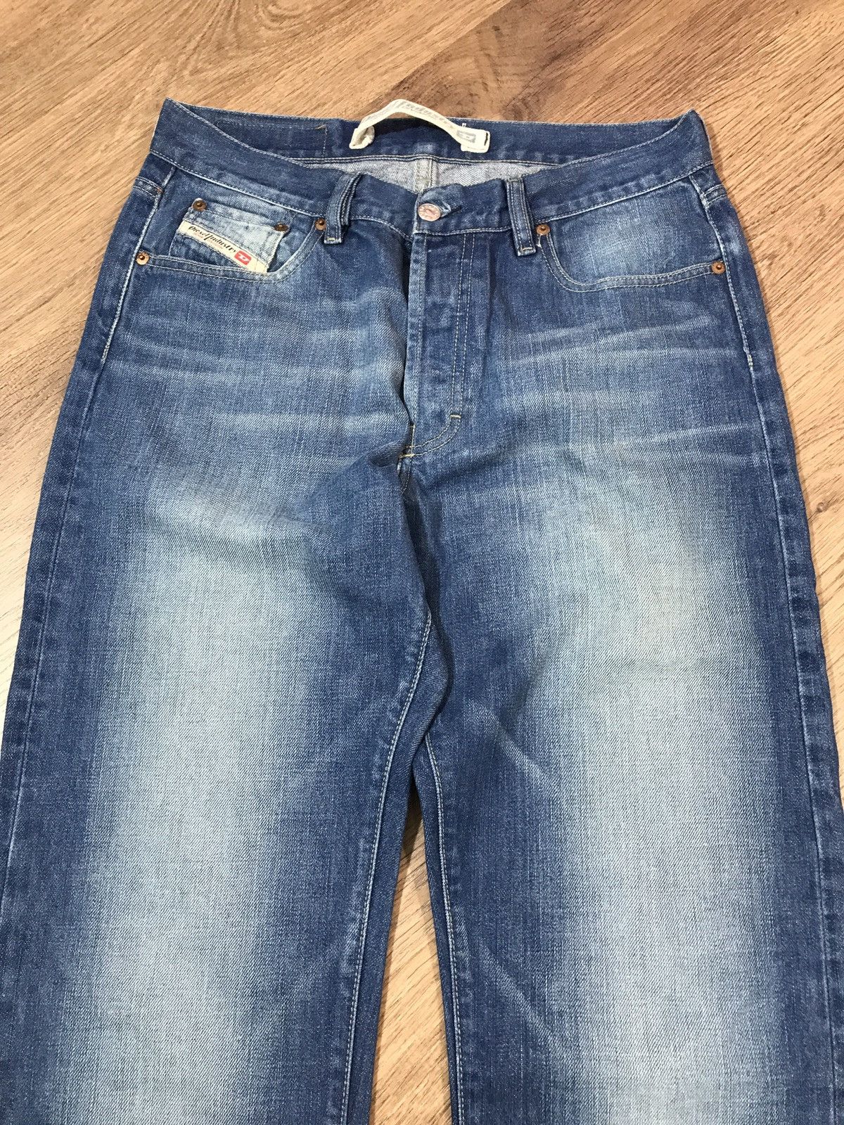 Diesel × Vintage Vintage Diesel Distressed Denim Pants Jeans Size 33 Size US 33 - 3 Thumbnail