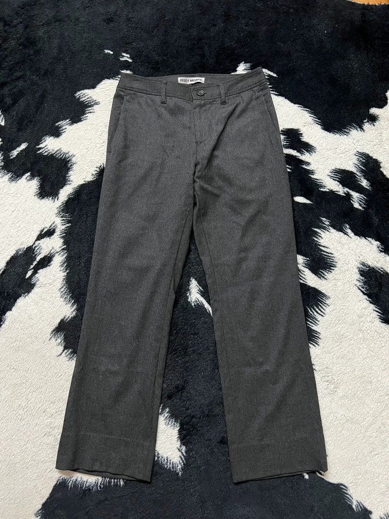 Issey Miyake Issey Miyake Black woolen trousers Size 42" / US 20 - 2 Thumbnail