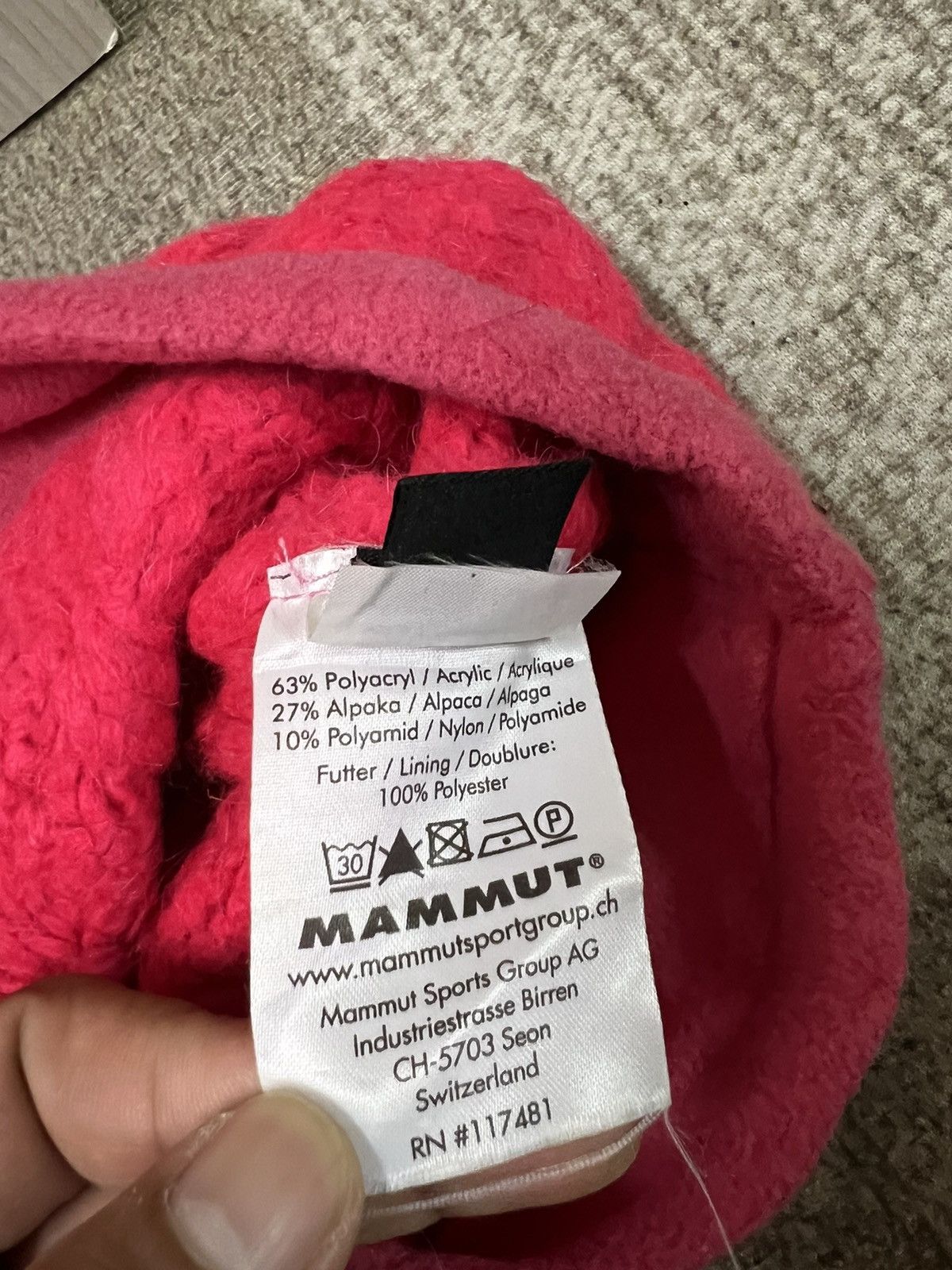 Mammut Mammut Outdoor Beanie Hats Size ONE SIZE - 6 Thumbnail