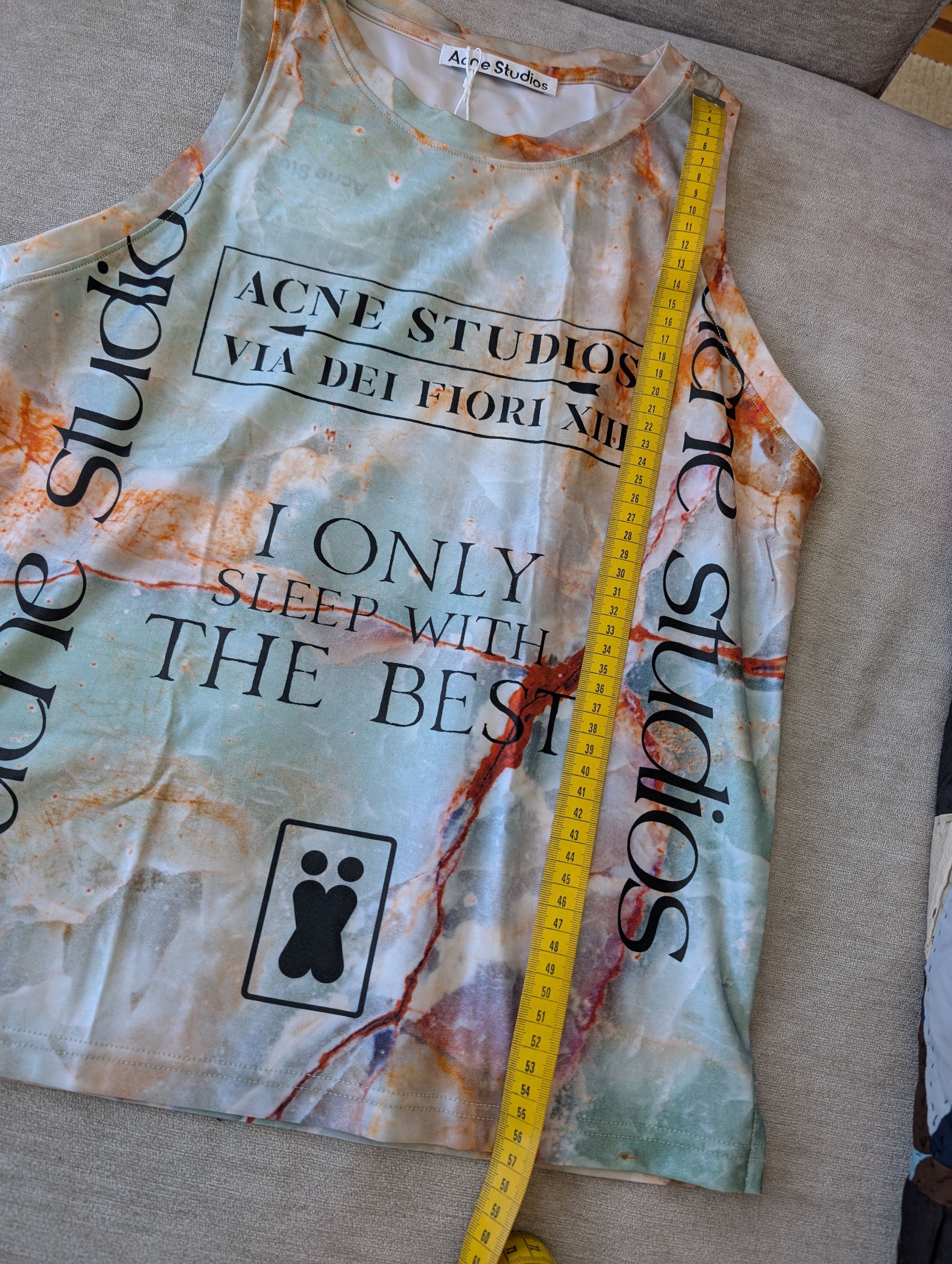 Acne Studios Tank Top "I only sleep with the best" Size US M / EU 48-50 / 2 - 7 Thumbnail