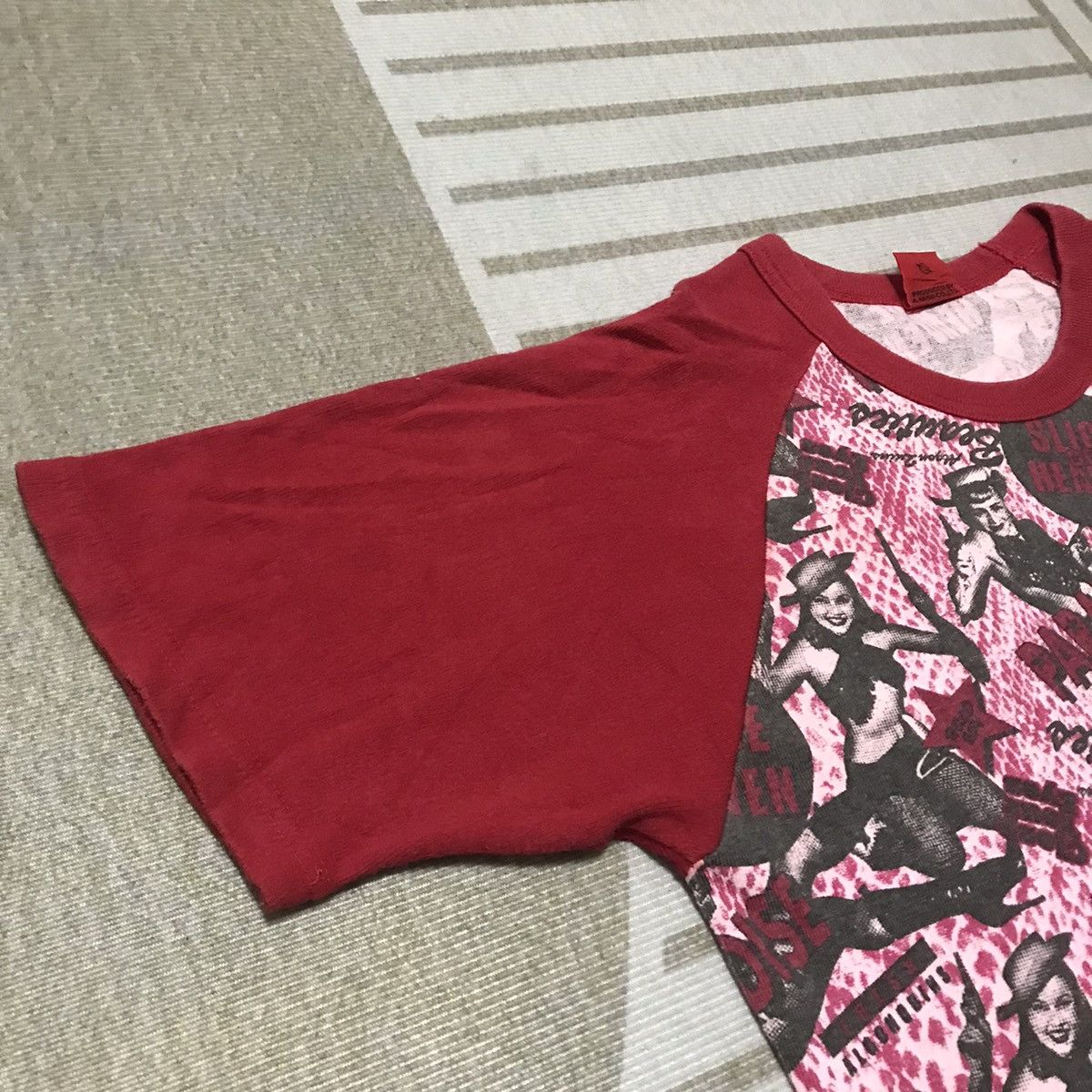 Hysteric Glamour × Japanese Brand ALGONQUINS JAPANESE BRAND GIRL FULLPRINT RARE TEE Size S / US 4 / IT 40 - 6 Thumbnail