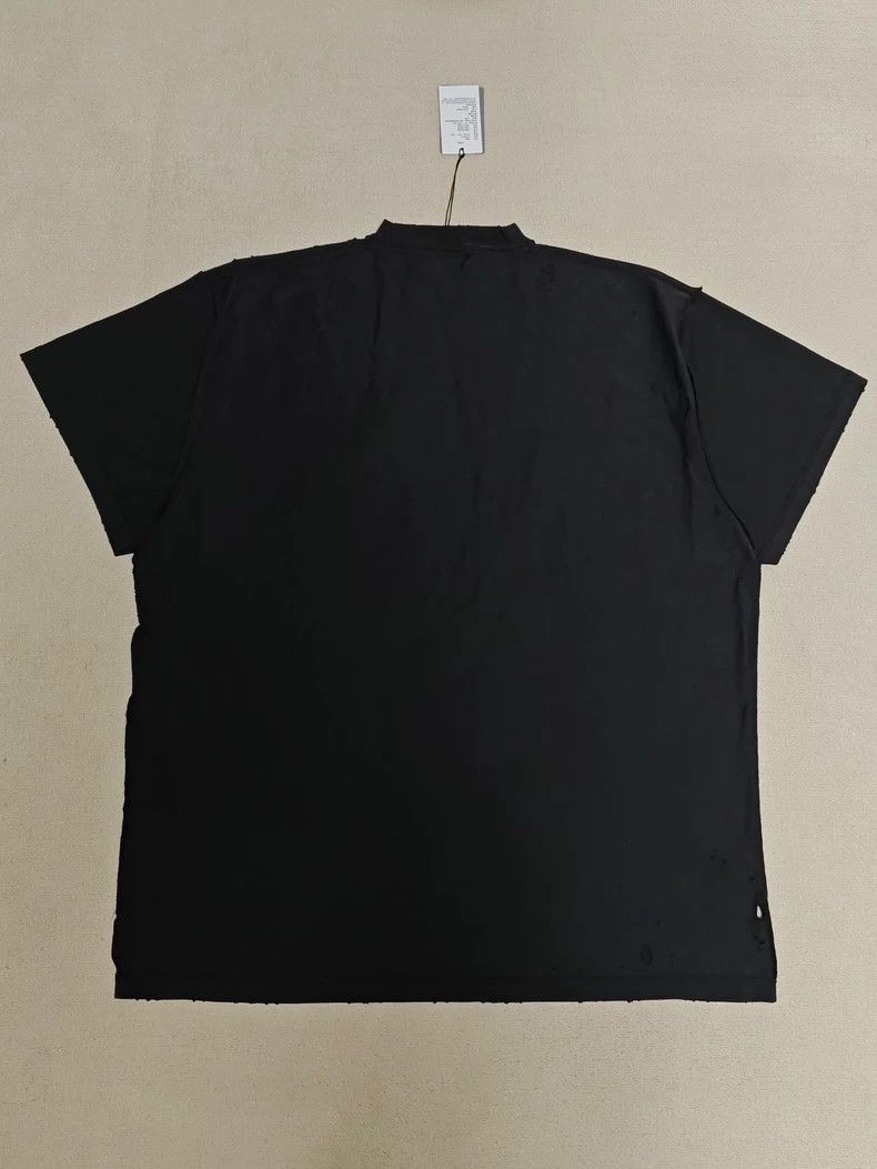 Balenciaga Balenciaga SS24 Antwerp Palace Logo Print Made Old Round Ne Size US XL / EU 56 / 4 - 2 Thumbnail