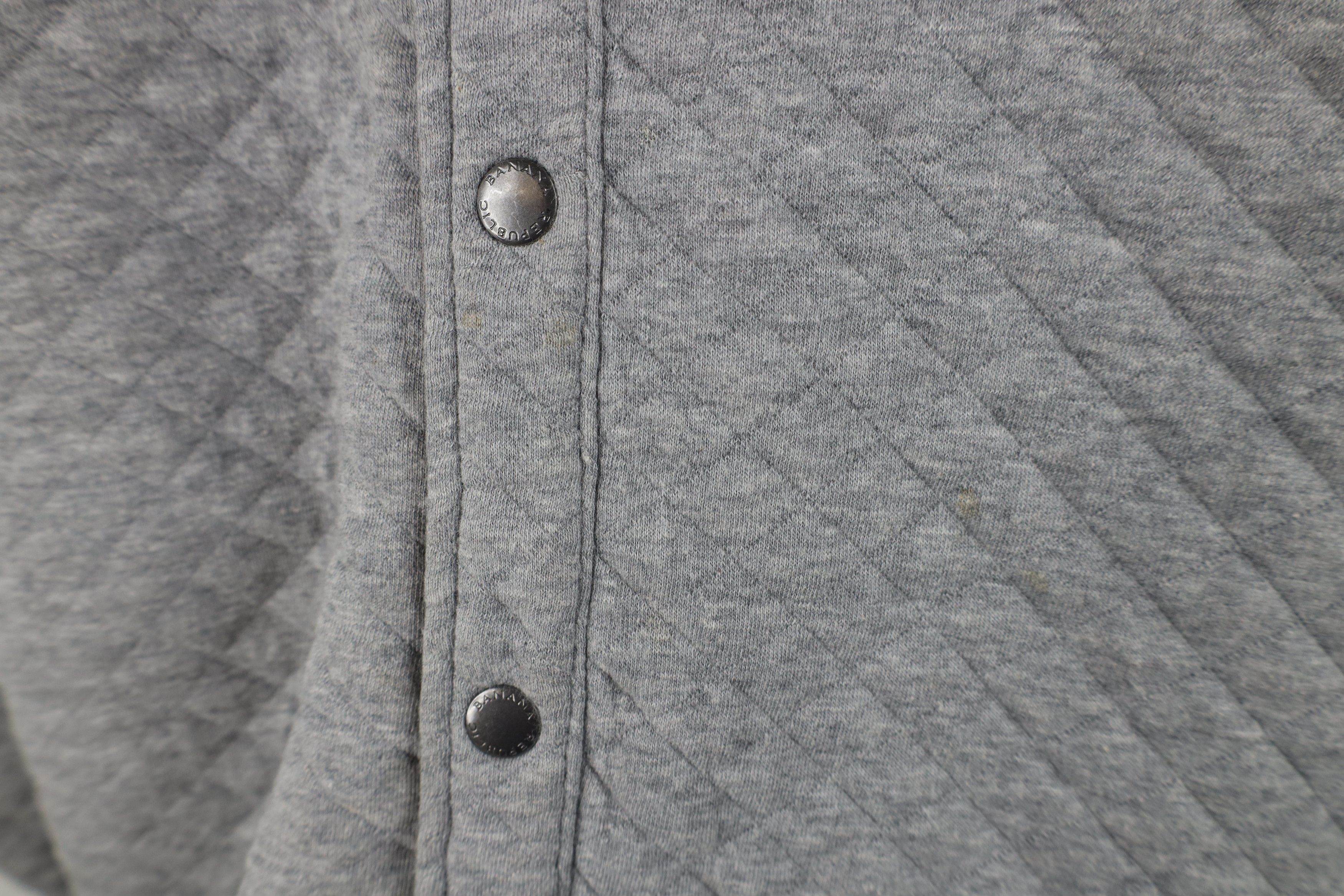 Banana Republic × Vintage Banana Republic Quilted Snap Button Shirt Jacket Jac Shirt Size US XL / EU 56 / 4 - 4 Thumbnail