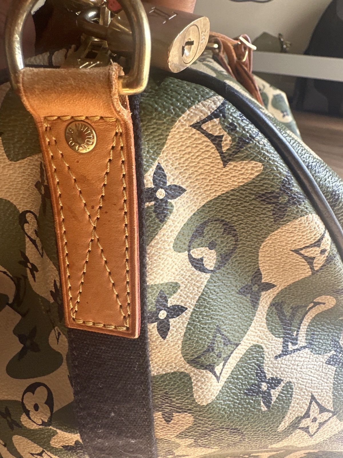 Louis Vuitton Marc jacobs Takashi Murakami Camouflage monogram keepall 55 Size ONE SIZE - 9 Thumbnail