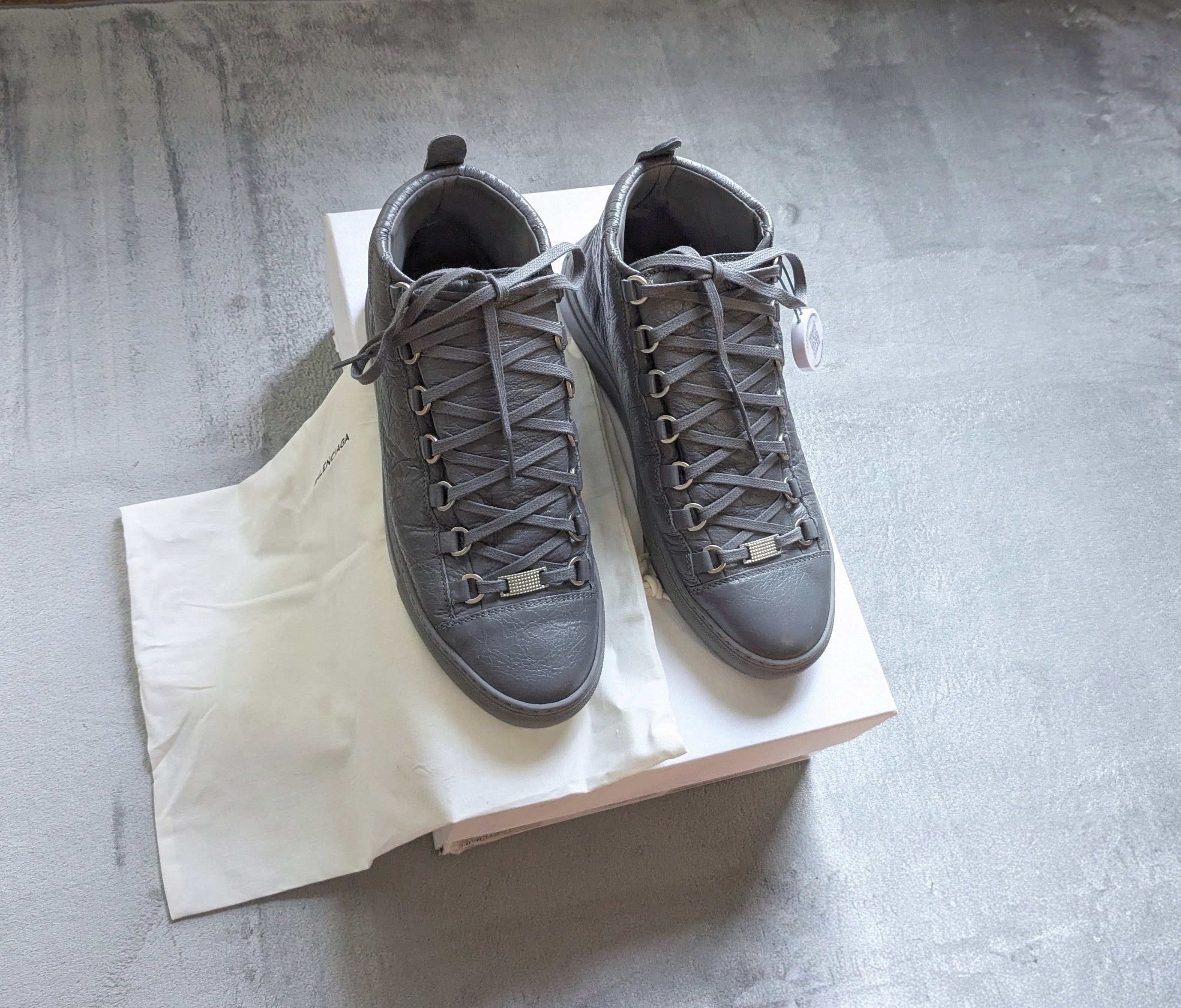 Balenciaga Balenciaga arena High Grey | Grailed