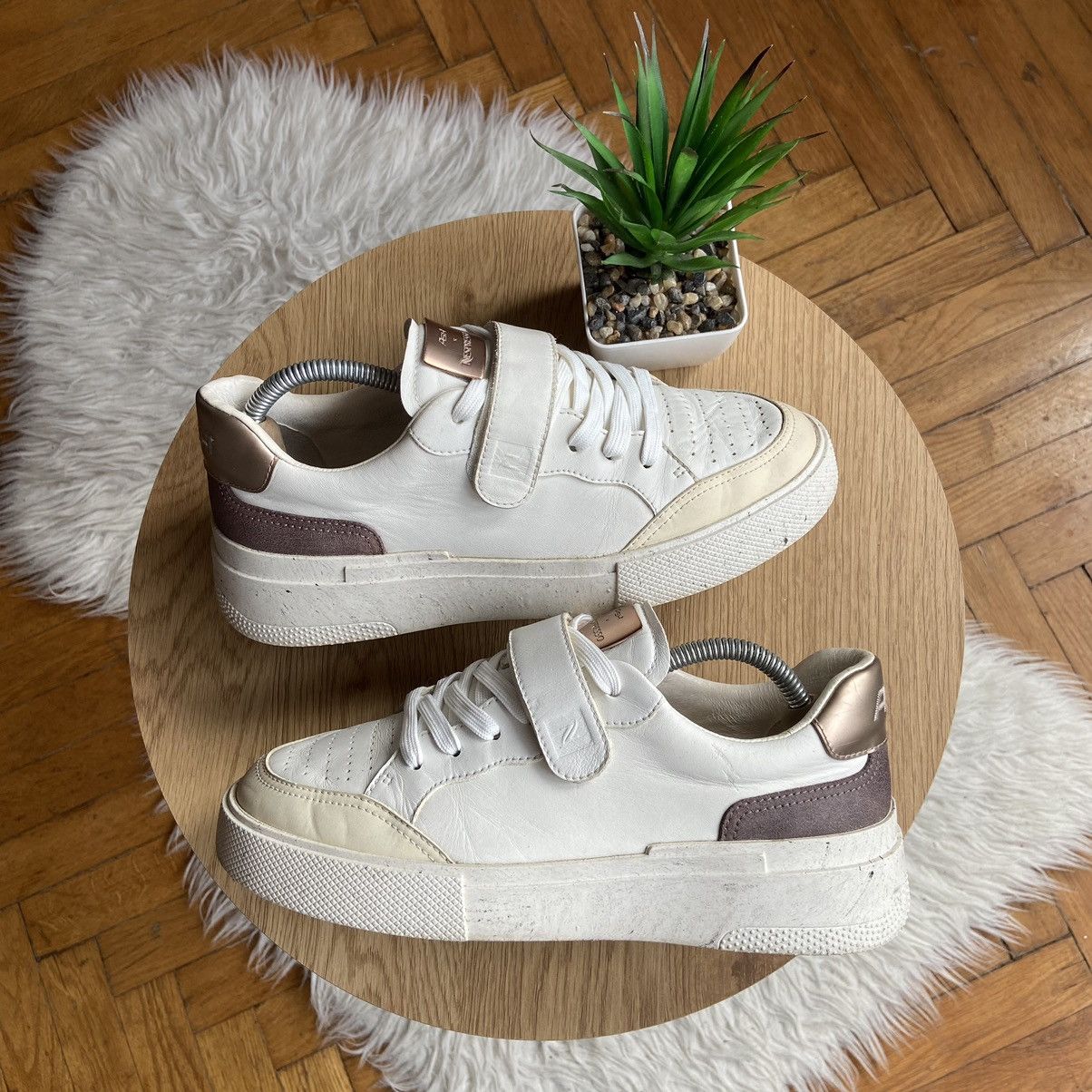 ASH ASH x Nespresso Low Top Y2K Leather Sneakers Size US 9 / IT 39 - 1 Thumbnail