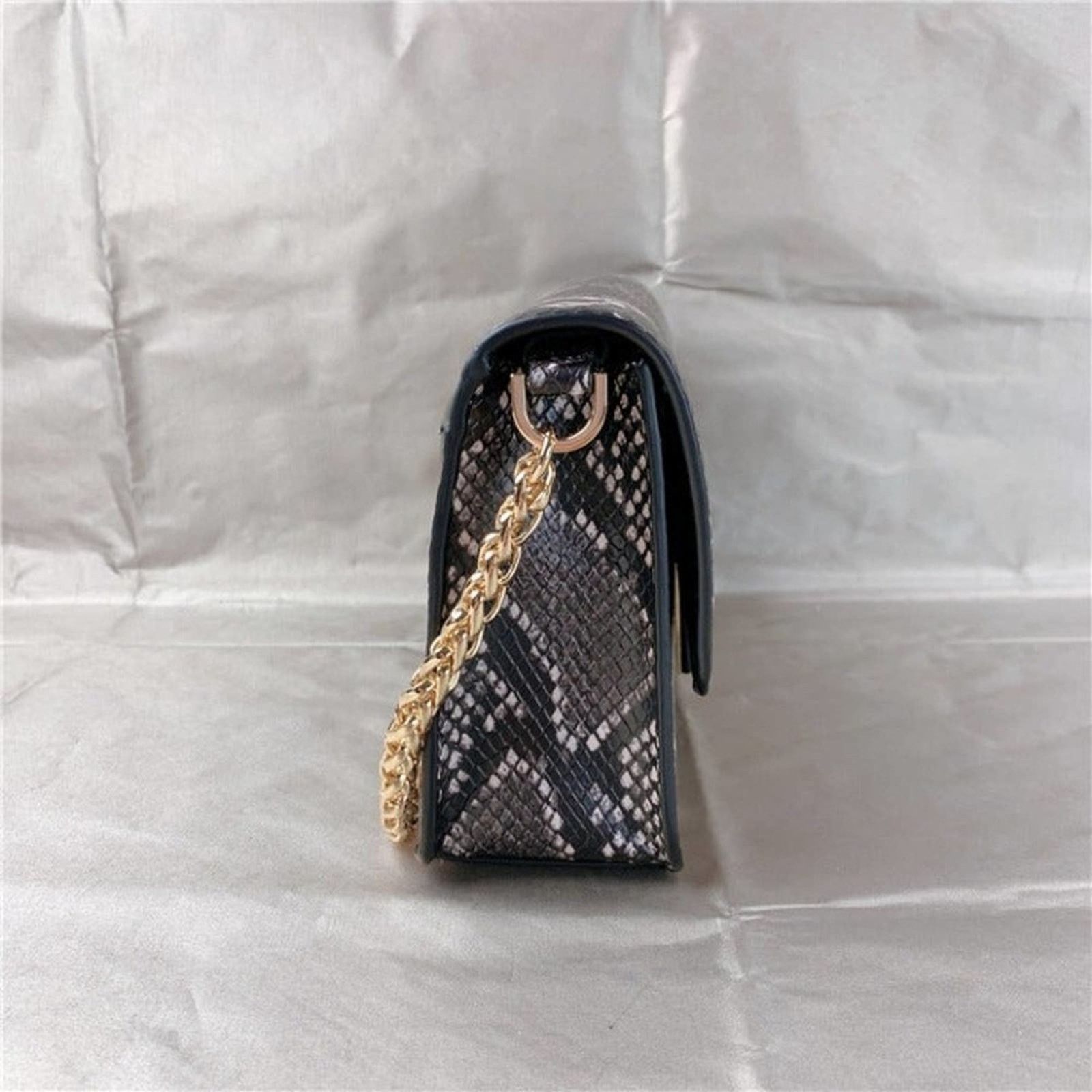 Michael Kors Michael Kors 35F1G6SL3G Sonia Medium Snake Embossed Faux bag Size ONE SIZE - 2 Thumbnail