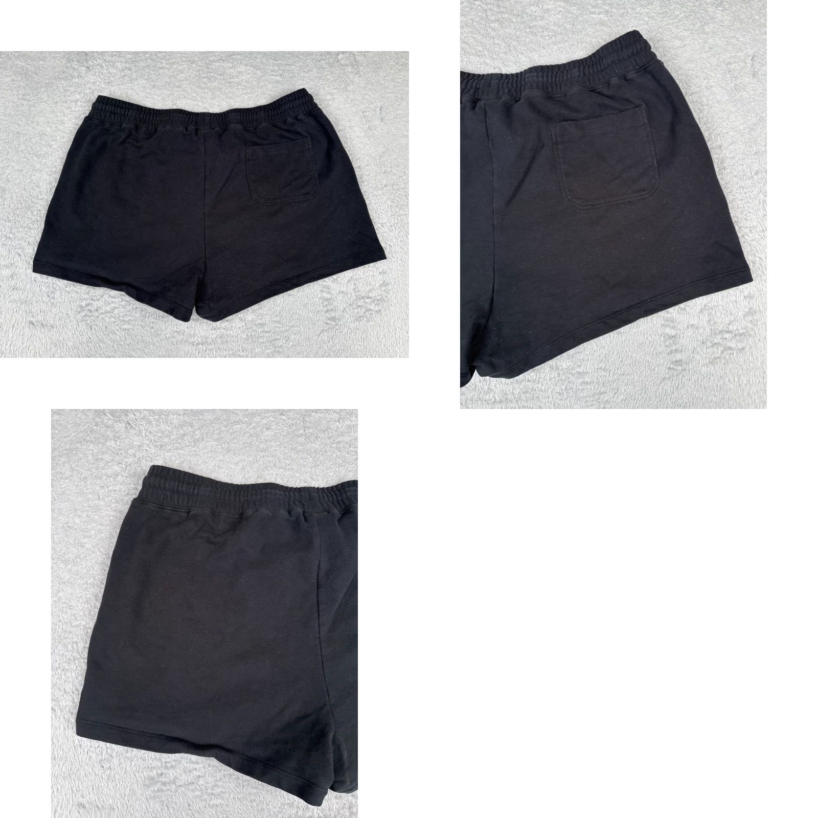 The North Face The North Face Short Women 2XL Black Sweat Elastic Waist French Terry Cotton Size 40" / US 18 - 9 Thumbnail