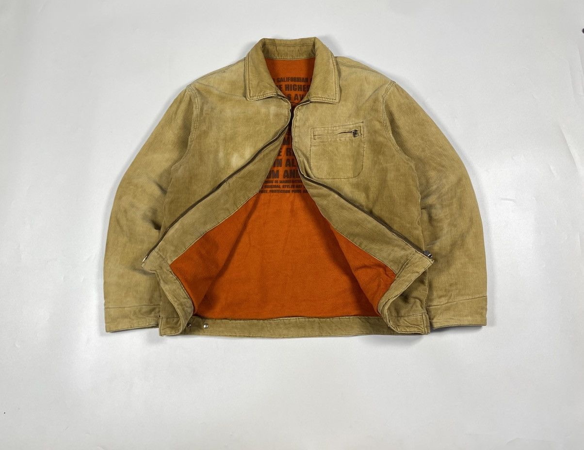 Who A.U. Vintage WHO AU. Corduroy Blanket Lined Work Jacket Size US XXL / EU 58 / 5 - 6 Thumbnail