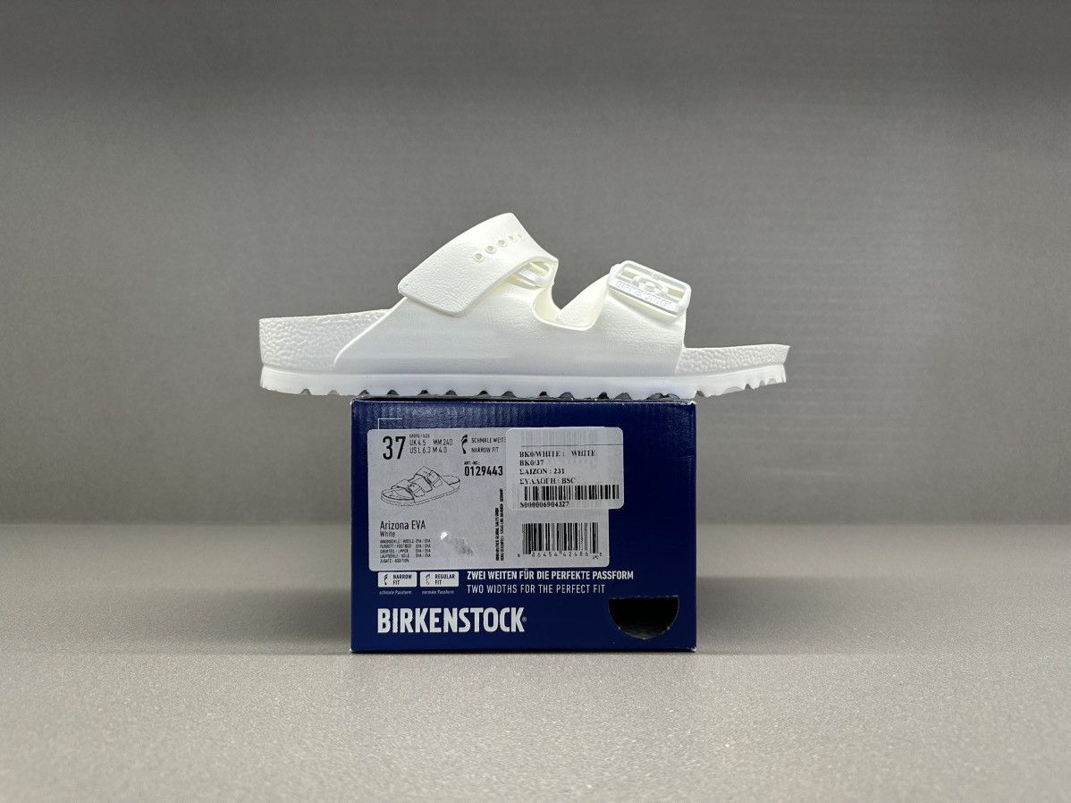 Birkenstock Birkenstock Arizona Essentials Eva White Women’s Size US 7 / IT 37 - 4 Thumbnail