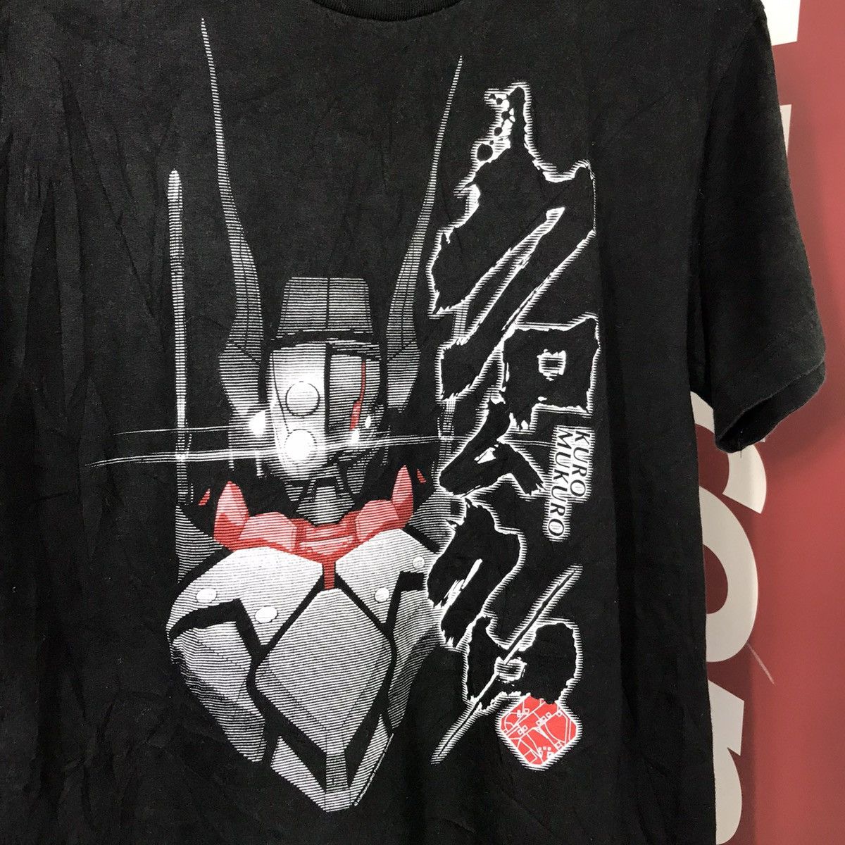 Anime Vintage Rare kuro mokuro Gundam Wing Squad Shirt Size US M / EU 48-50 / 2 - 3 Thumbnail