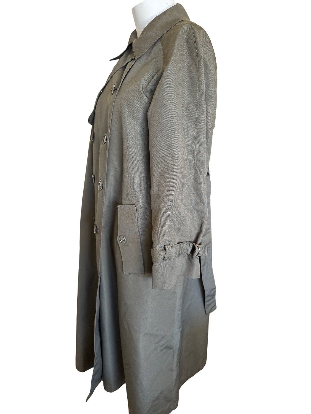 Sears Sears vintage women’s M olive tan trench coat 70’s long full Size M / US 6-8 / IT 42-44 - 2 Thumbnail