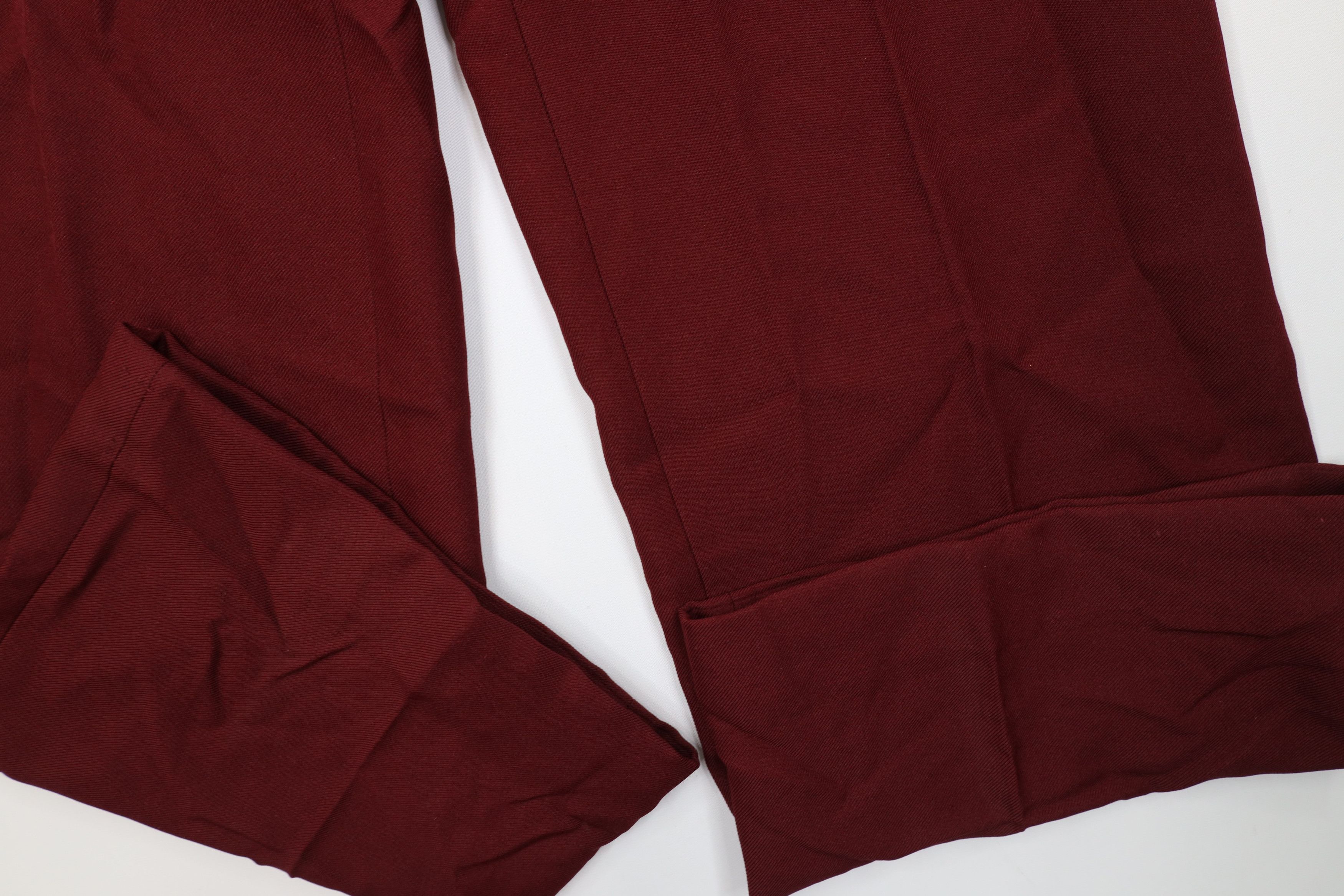 Vintage Vintage 70s Streetwear Knit Bell Bottoms Chino Pants Red USA Size 28" / US 6 / IT 42 - 5 Thumbnail