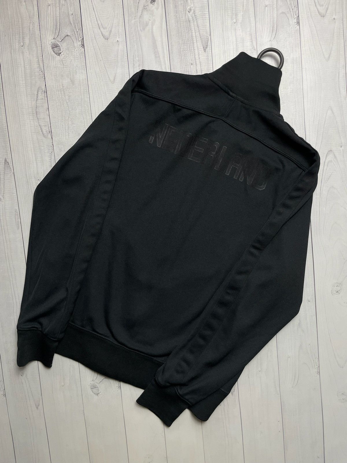 Nike × Vintage Vintage Nike Holland soccer jacket size M Nederland black Size US M / EU 48-50 / 2 - 8 Thumbnail
