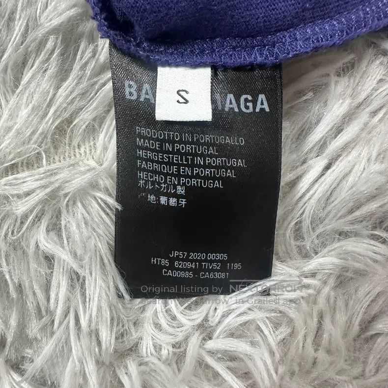 Balenciaga Balenciaga Blue Coke wave pattern short-sleeve Size US S / EU 44-46 / 1 - 6 Thumbnail