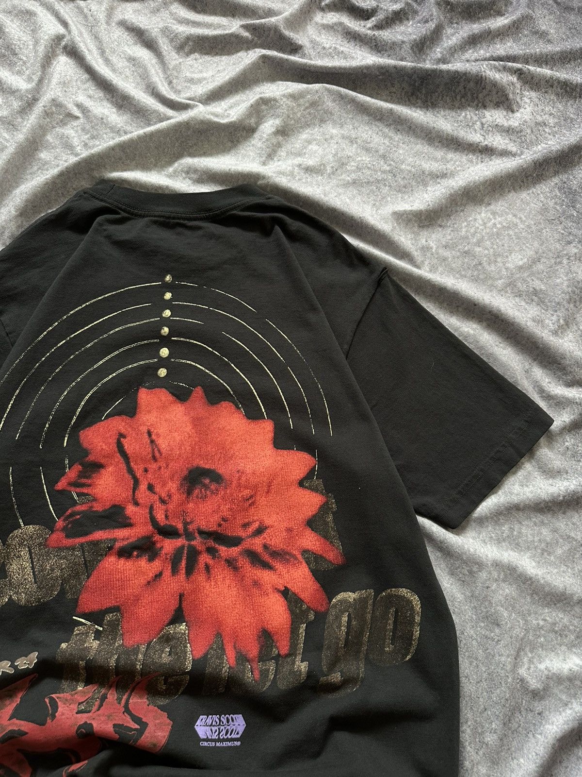 Travis Scott Travis Scott Utopia Black Delestro 2023 Tour Merch Shirt Size US M / EU 48-50 / 2 - 4 Thumbnail