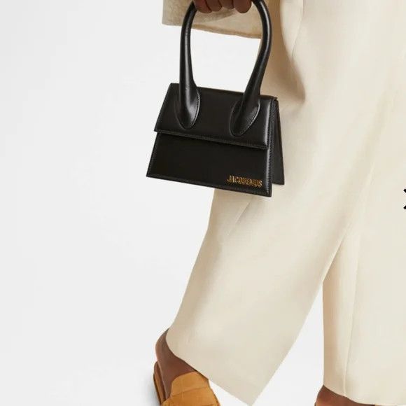 Jacquemus Jacquemus Le Chiquito Moyen Top-Handle Leather Bag - Black Size ONE SIZE - 4 Thumbnail