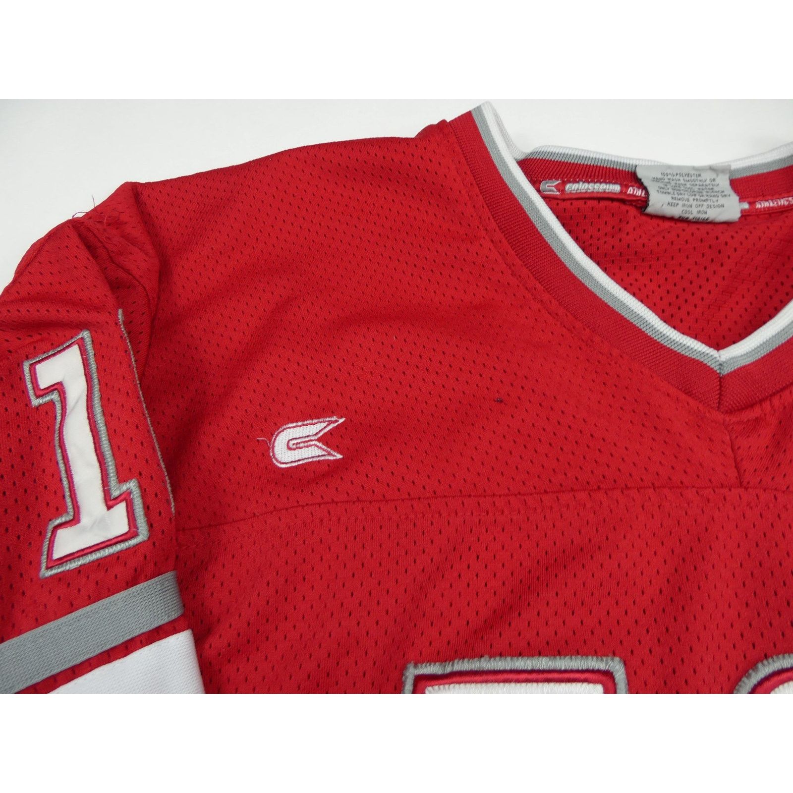 Colosseum Athletics vintage OHIO STATE #10 jersey from Colosseum, size: XL Size US XL / EU 56 / 4 - 5 Thumbnail