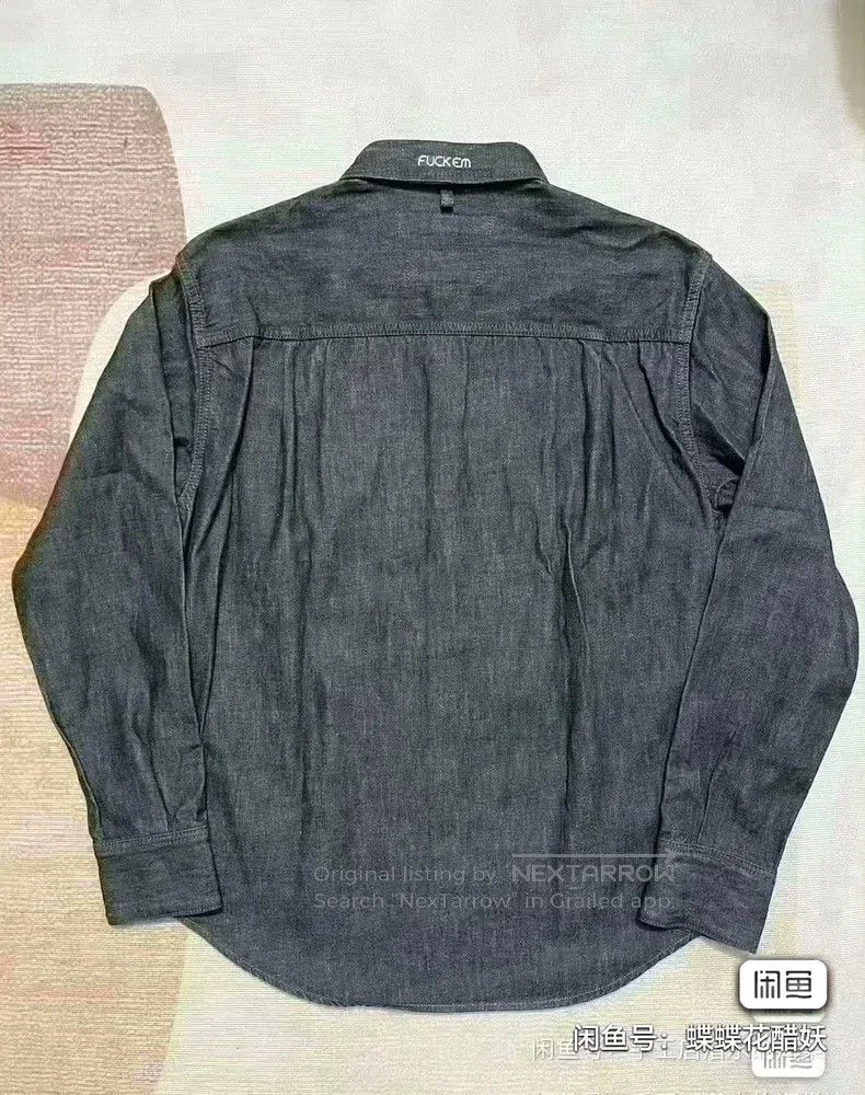 Neighborhood Neighborhood Raw Denim Shirt L Size Size US L / EU 52-54 / 3 - 2 Thumbnail