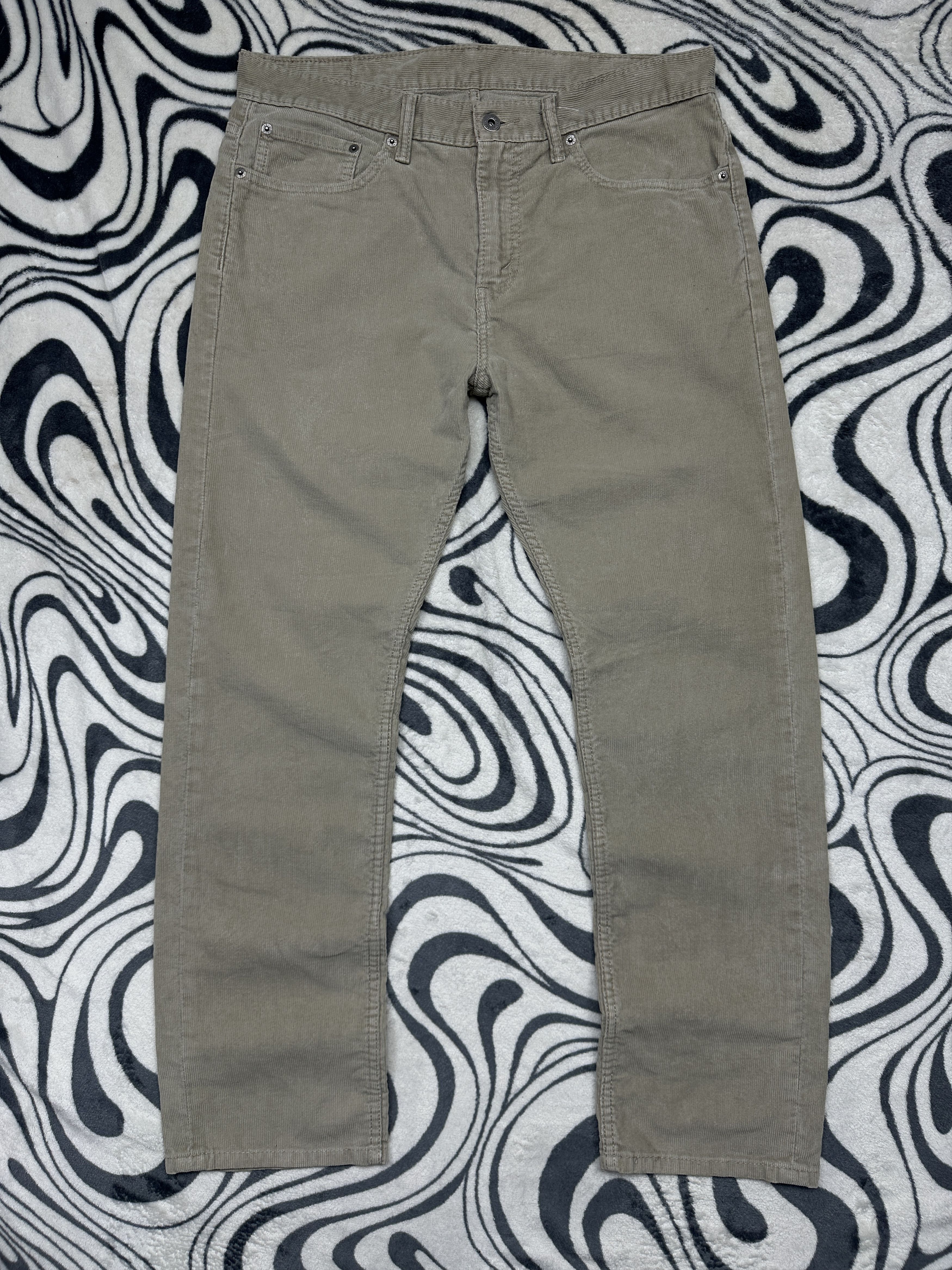 Levi's Levis 513 Corduroy Denim Pants Jeans Size US 34 / EU 50 - 5 Thumbnail