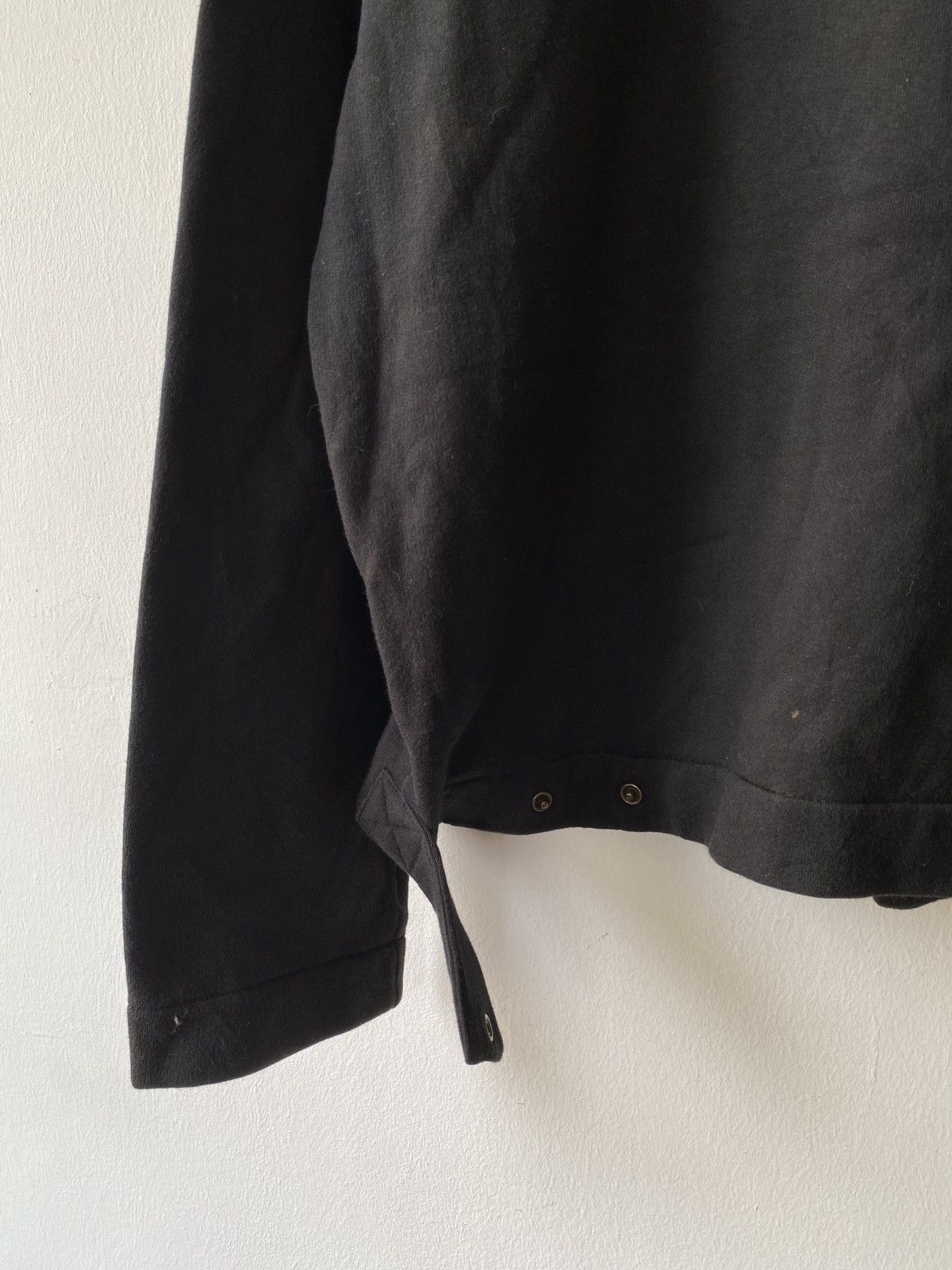 agnes b. Vintage Agnes B Black Zipper Jacket Size US L / EU 52-54 / 3 - 10 Thumbnail