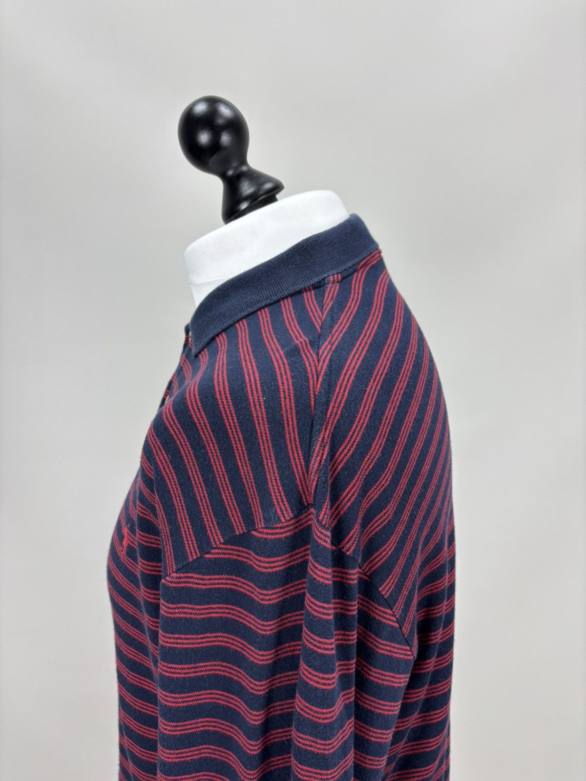 Polo Ralph Lauren Mens vintage long sleeve rugby Polo Ralph Lauren Size L Size US L / EU 52-54 / 3 - 10 Thumbnail