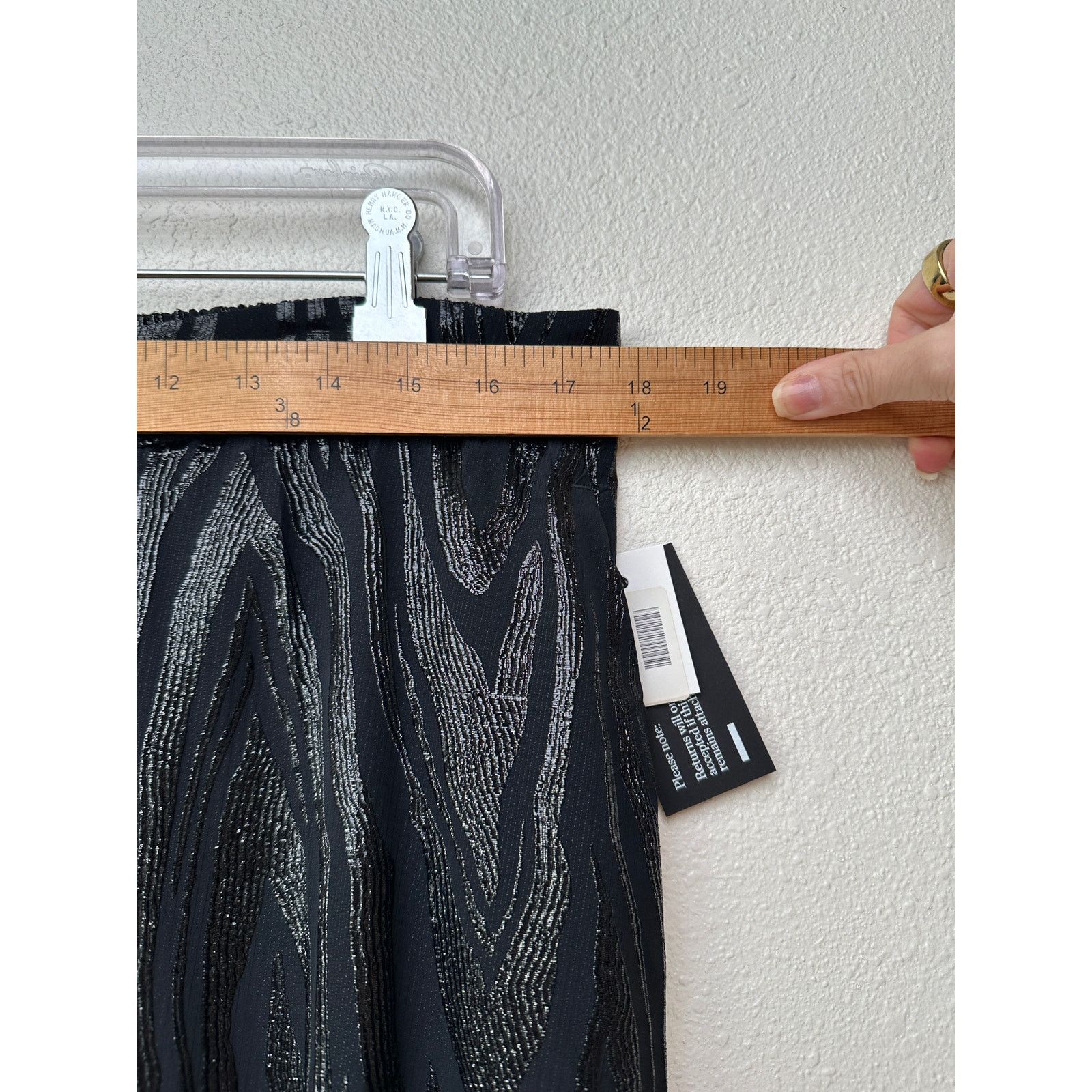 Stella McCartney NWT Stella McCartney Woodgrain Jogger Pants Black US L Size 34" / US 12 / IT 48 - 17 Thumbnail