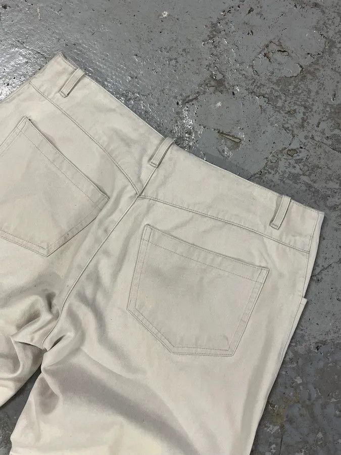 Daniele Alessandrini 2000s Daniele Alessandrini Biker White Pants Size US 32 / EU 48 - 8 Thumbnail