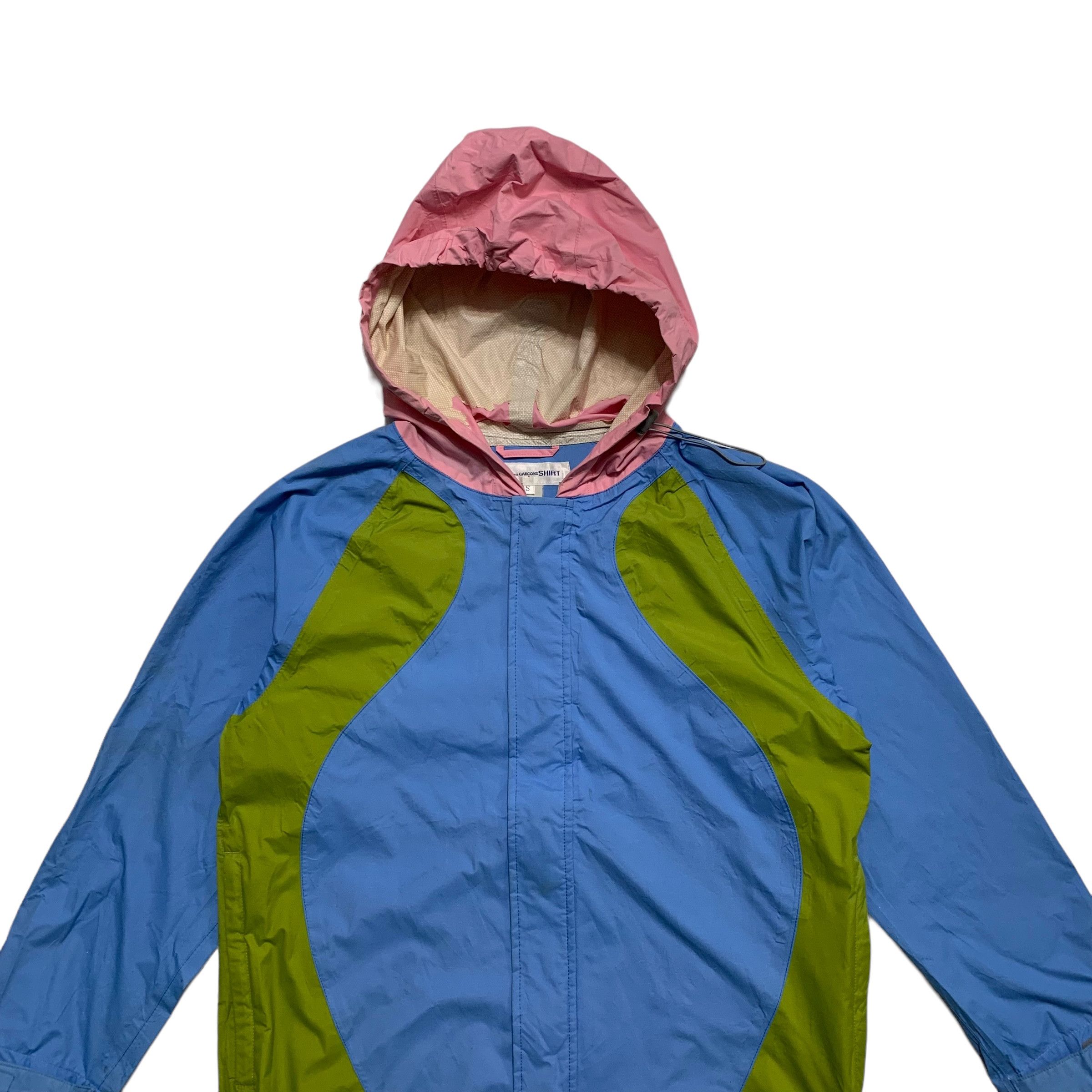 Comme des Garcons Comme Des Garcons Shirt Color Block Nylon Jacket Size S / US 4 / IT 40 - 3 Thumbnail