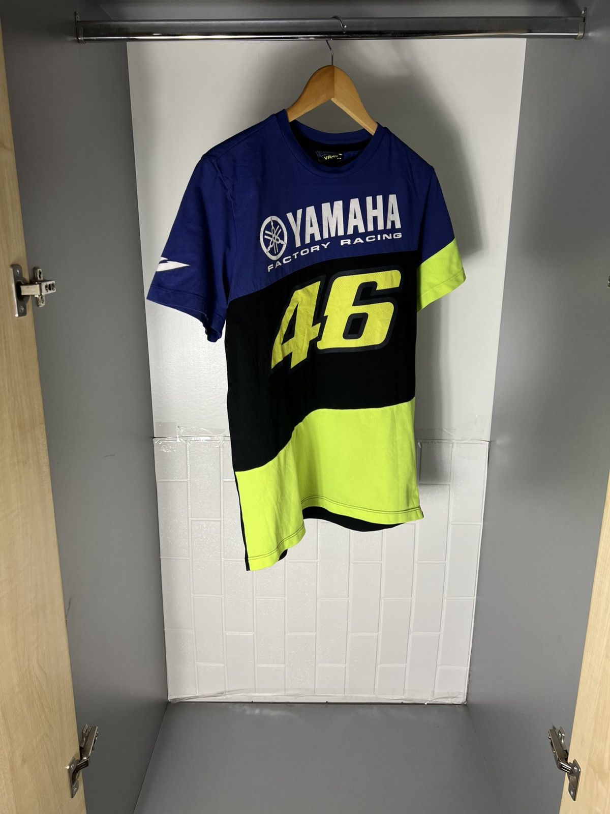 NASCAR VINTAGE YAMAHA FACTORY RACING MOTORCYCLE RETRO BIKE Y2K 90s Size US L / EU 52-54 / 3 - 3 Thumbnail