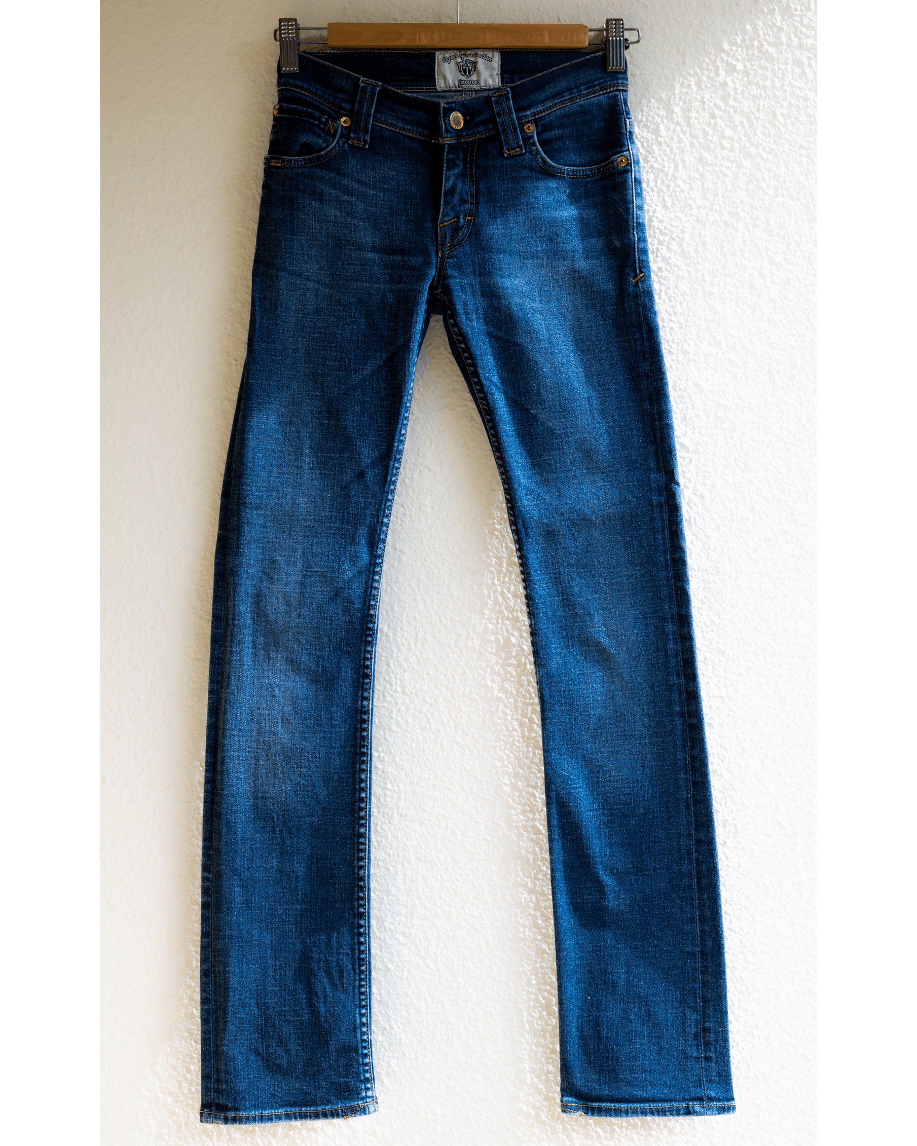 Tiger of Sweden Tiger of Sweden Skogsberg Jeans – Dark Blue Denim Nordic Y2K Size 26" / US 2 / IT 38 - 2 Thumbnail