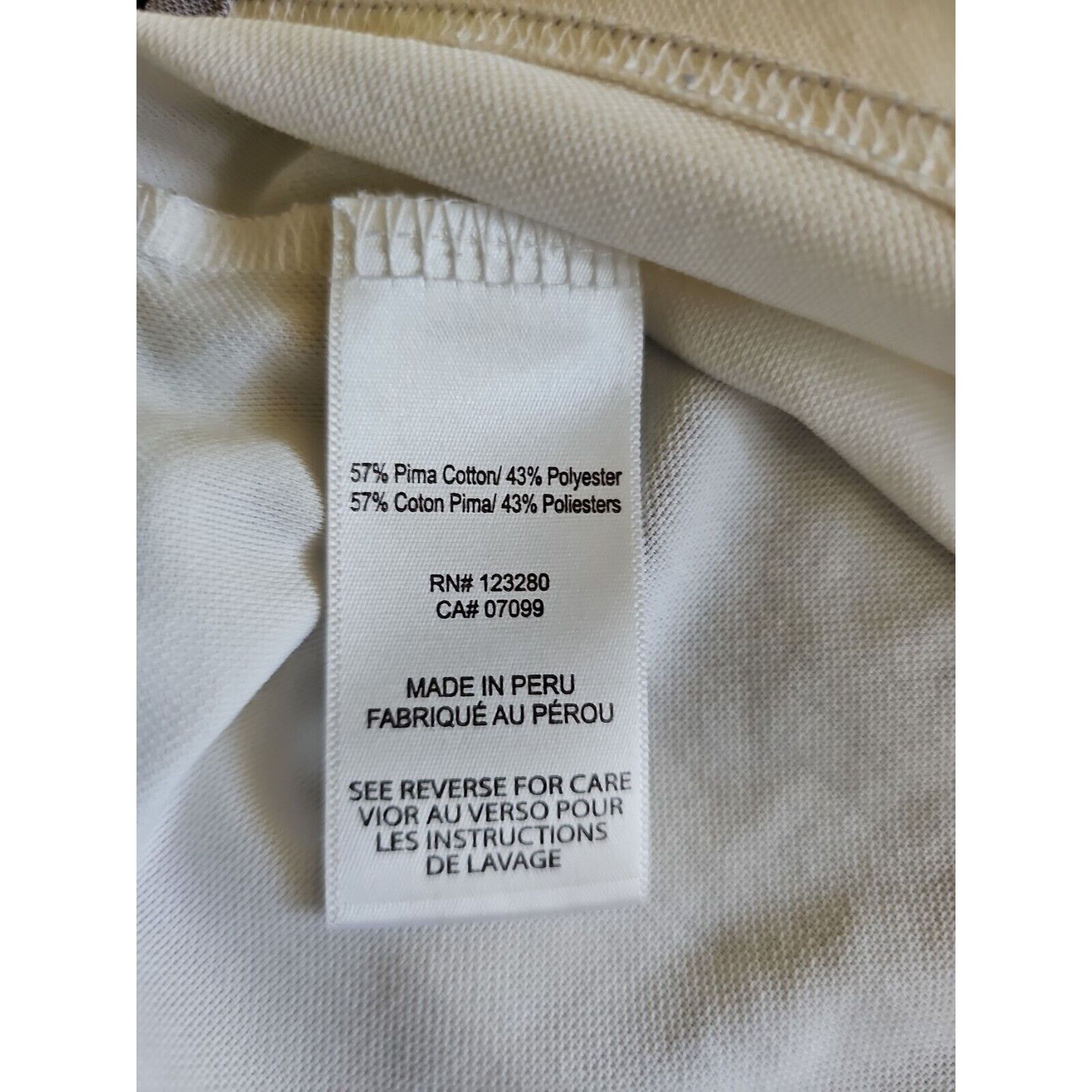 TravisMathew Men’s Travis Mathew White LA Kings 1967-2017 50 Years Polo M Size US M / EU 48-50 / 2 - 4 Thumbnail