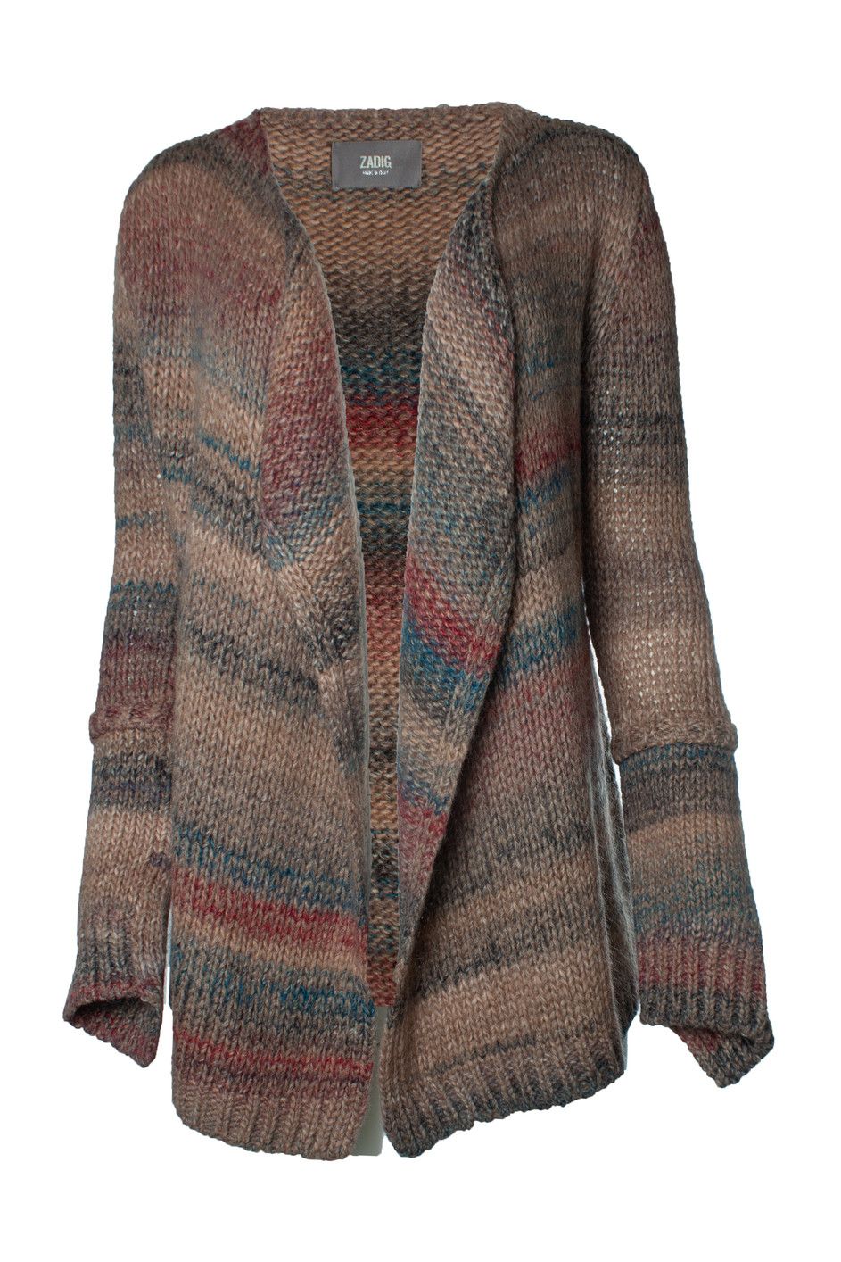Zadig & Voltaire Zadig & Voltaire, Knitted cardigan in brown Size S / US 4 / IT 40 - 1 Thumbnail