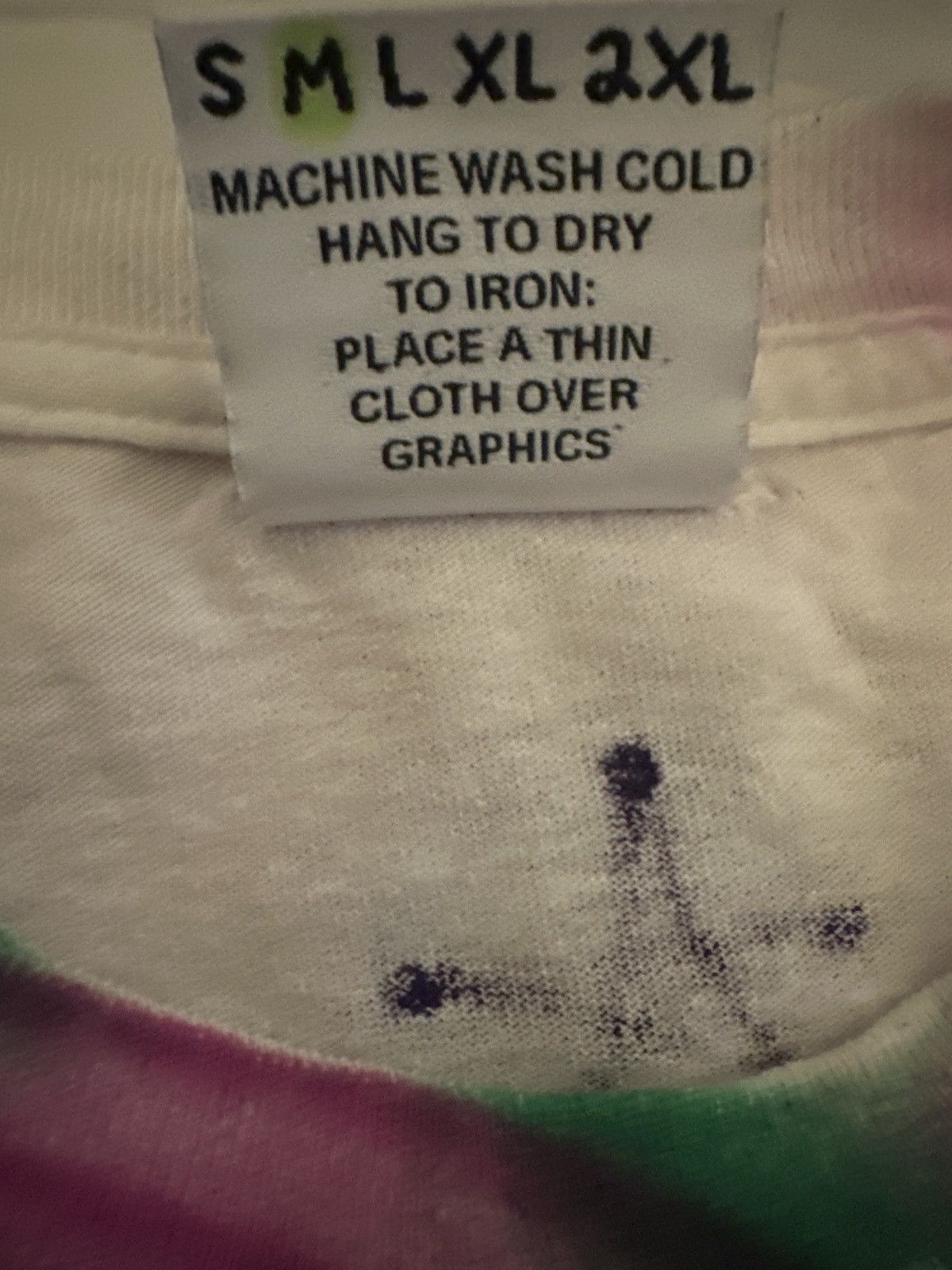 Vintage HIERO MAAR Spray Paint T-Shirt Size US M / EU 48-50 / 2 - 4 Thumbnail