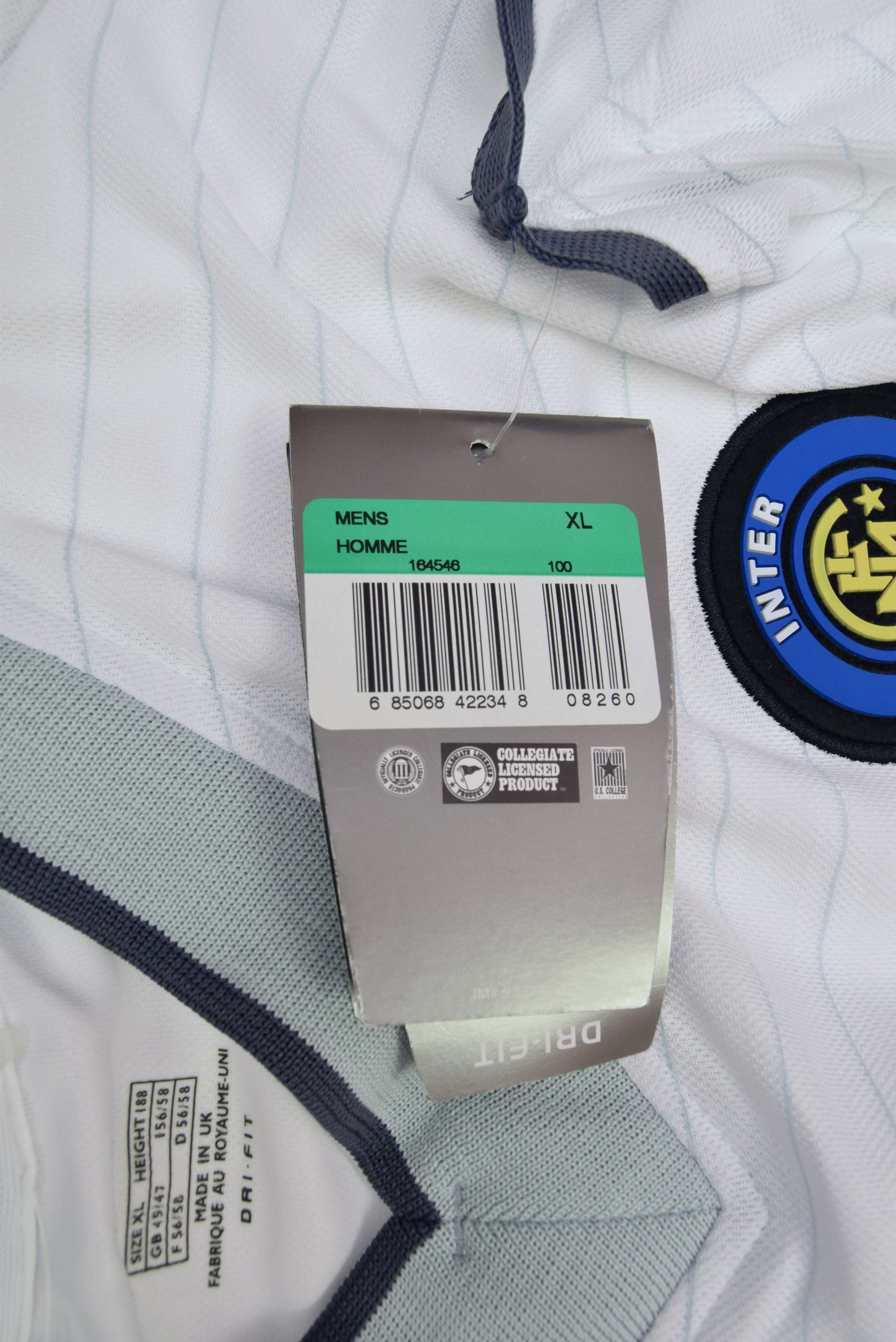 Nike Inter Milano Nike 2000-2001 Away Soccer Jersey White Size US XL / EU 56 / 4 - 10 Thumbnail