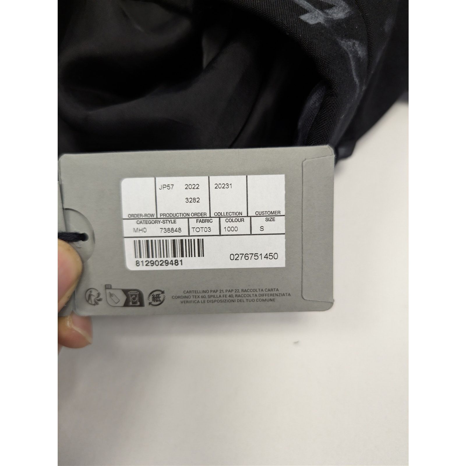 Balenciaga o1rshd1 Fluid Wool Barathea Skater Tailored Pants in Black Size US 30 / EU 46 - 21 Thumbnail