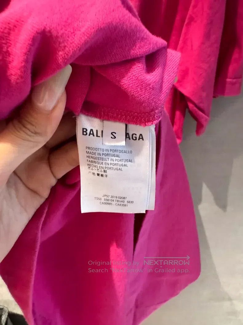 Balenciaga Balenciaga Fuchsia T-shirt, size S Size US S / EU 44-46 / 1 - 5 Thumbnail