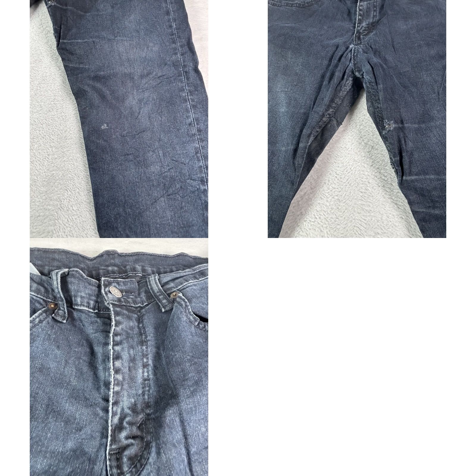 Levi's VINTAGE Levi's 511 Jeans Men Slim 34x32 Distressed Denim Straight Leg 5-Pocket USA 90s Mens Jeans Blue Size US 34 / EU 50 - 9 Thumbnail