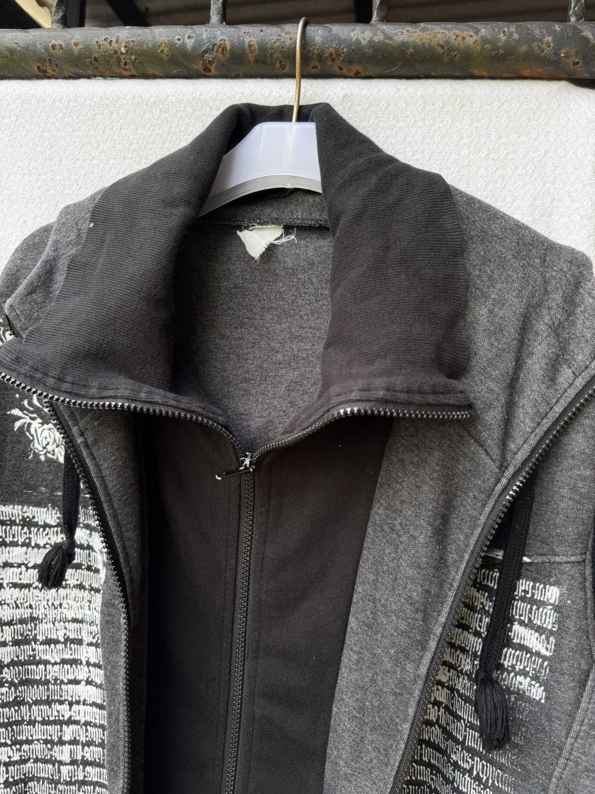 Japanese Brand double layer zip hoodie poem skull ifsixwasnine style Size US L / EU 52-54 / 3 - 8 Thumbnail