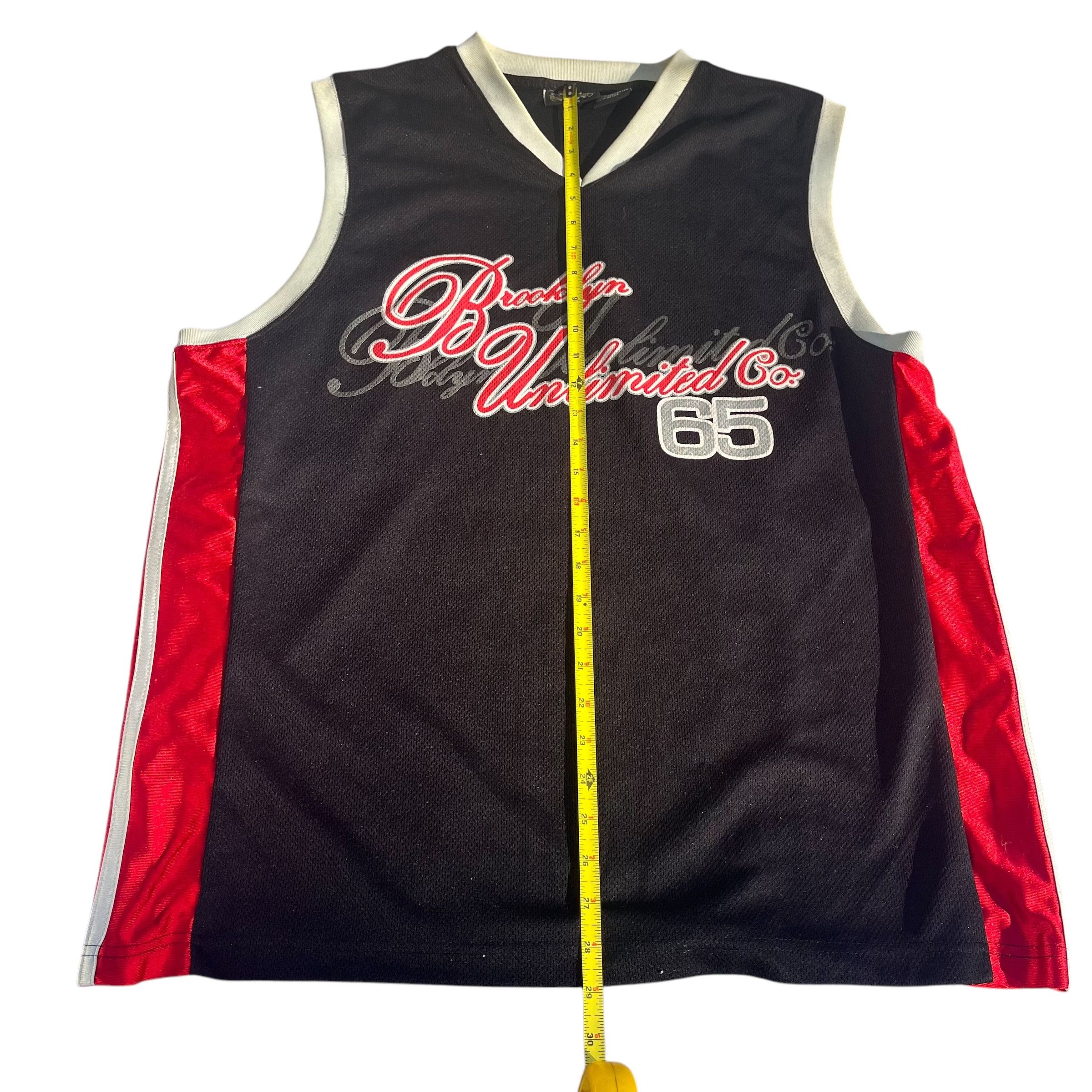 Brooklyn Clothing × Vintage VINTAGE Brooklyn Unlimited Co. Basketball Jersey Size US XL / EU 56 / 4 - 4 Thumbnail
