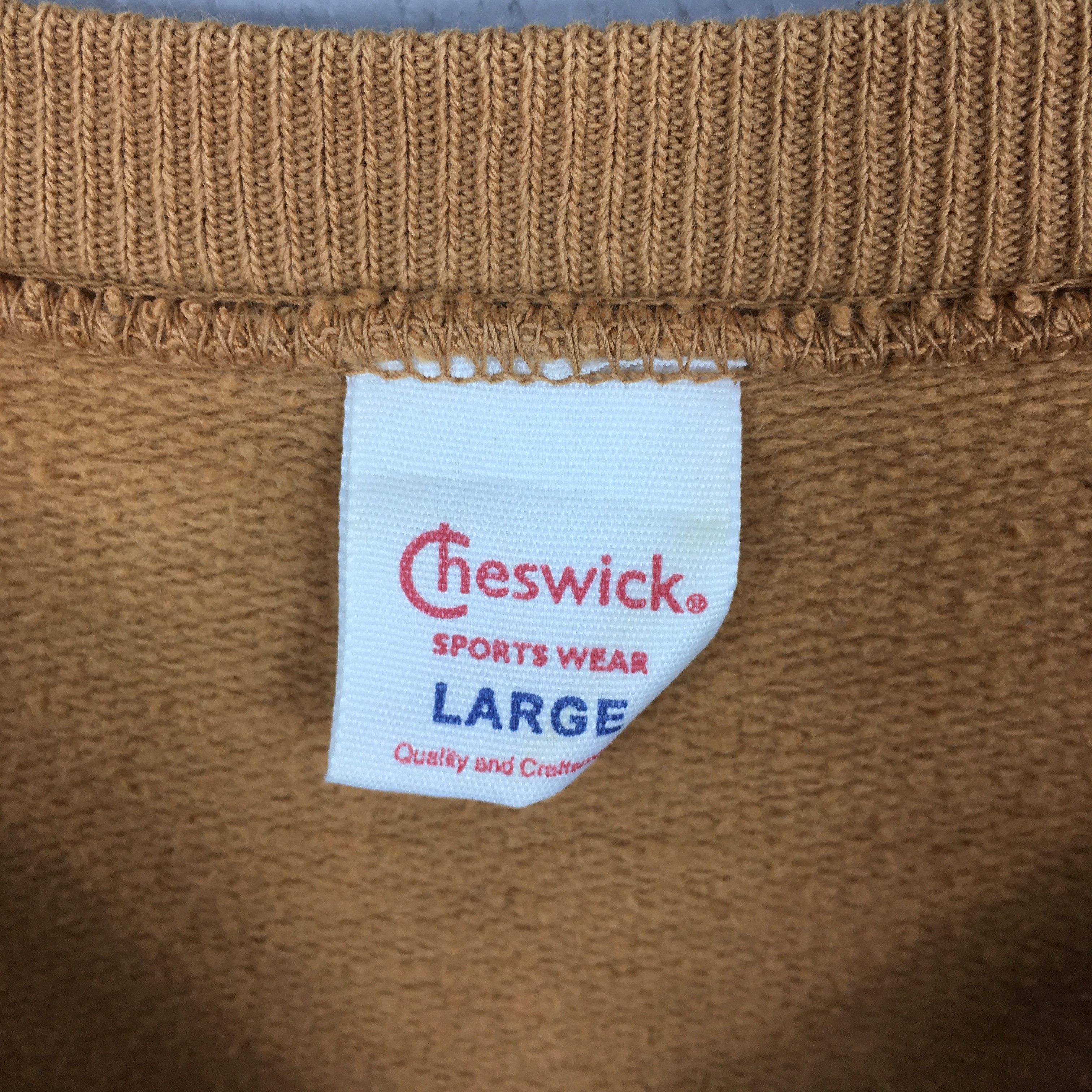 Vintage Vintage Cheswick Sportswear Brown Sweatshirt Large Size US L / EU 52-54 / 3 - 5 Thumbnail