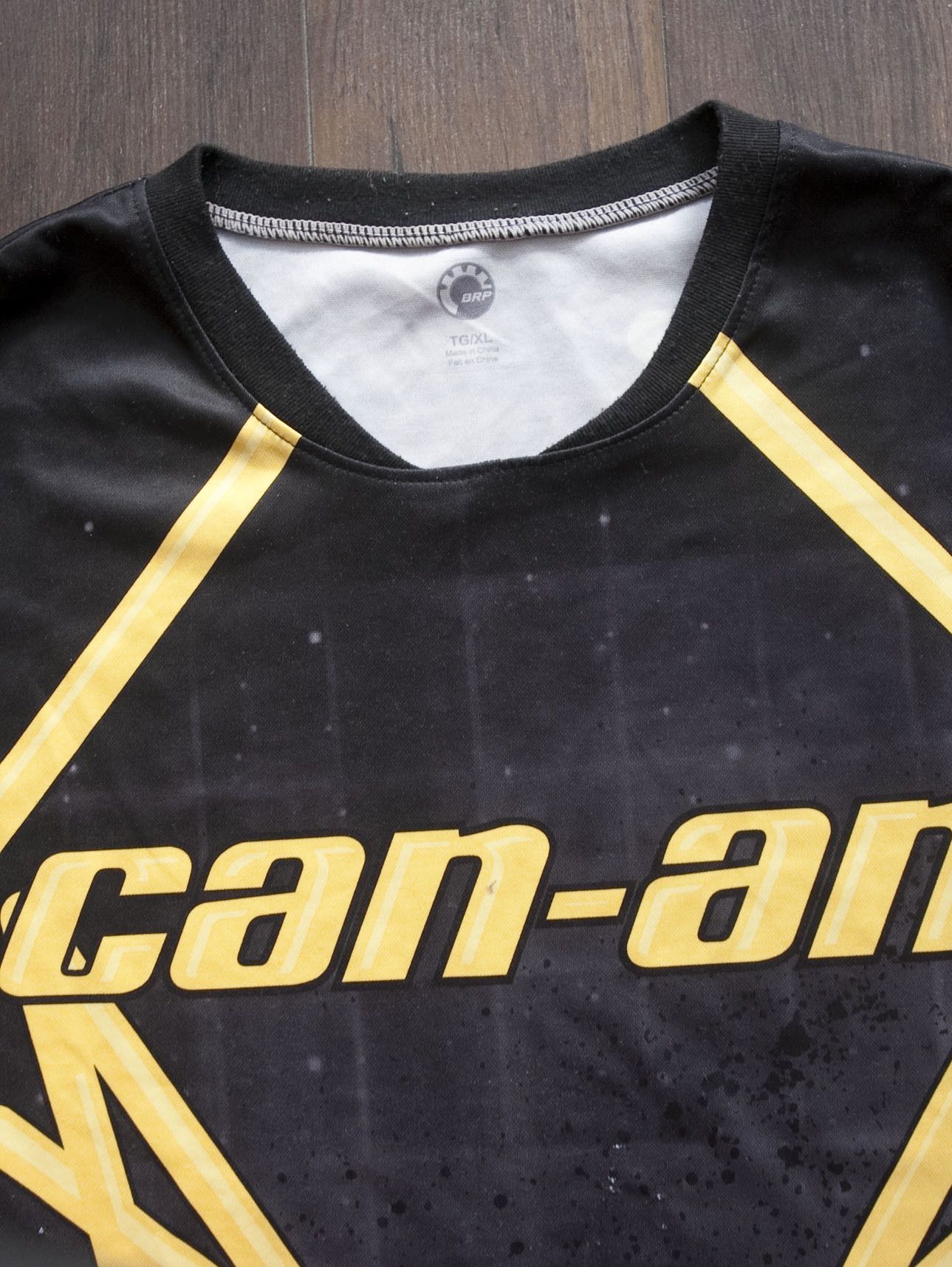Other Can-am BRP Motocross Racing Jersey Size XL Black Yellow Size US XL / EU 56 / 4 - 2 Thumbnail