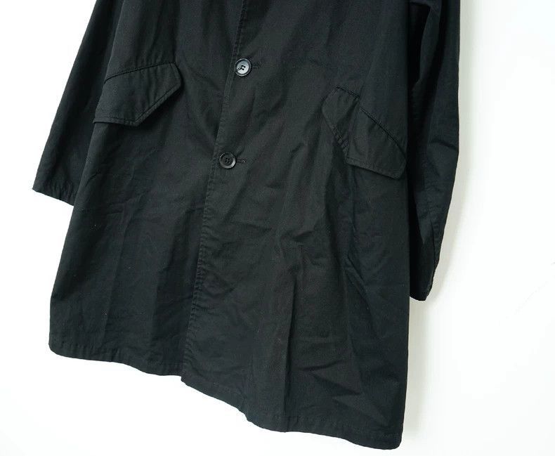 Yohji Yamamoto Yohji Yamamoto Yohji Yamamoto Hooded Spring Autumn Coat Size US XL / EU 56 / 4 - 6 Thumbnail